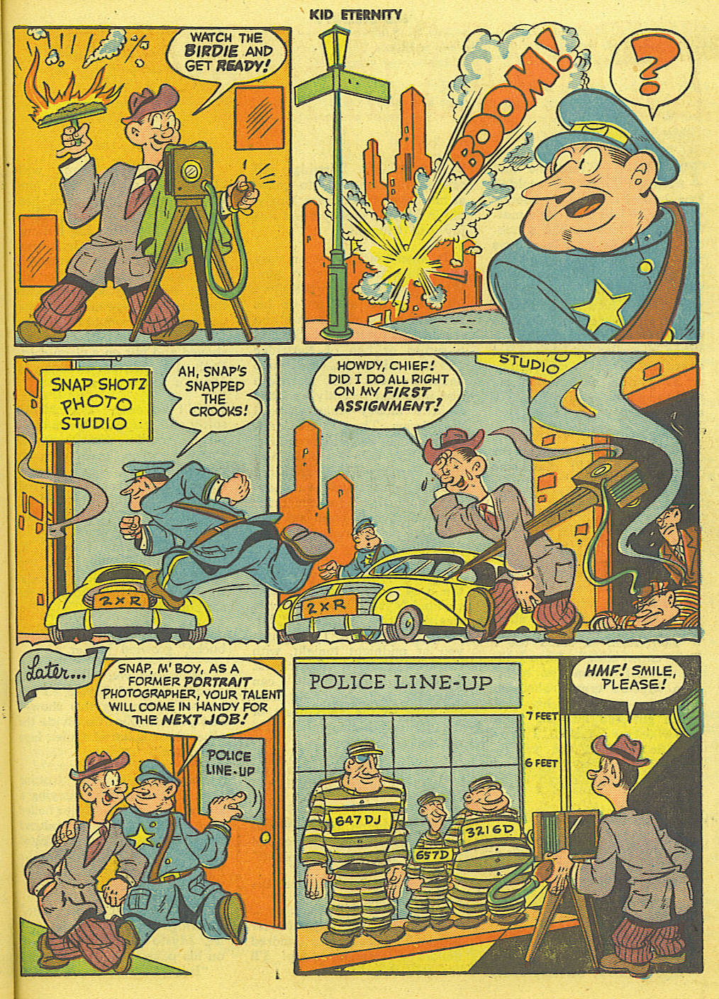 Read online Kid Eternity (1946) comic -  Issue #1 - 33