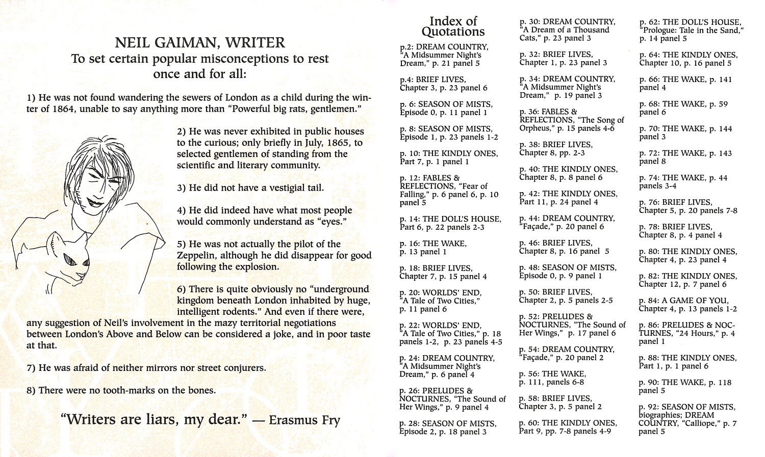 The Quotable Sandman issue Full - Page 49