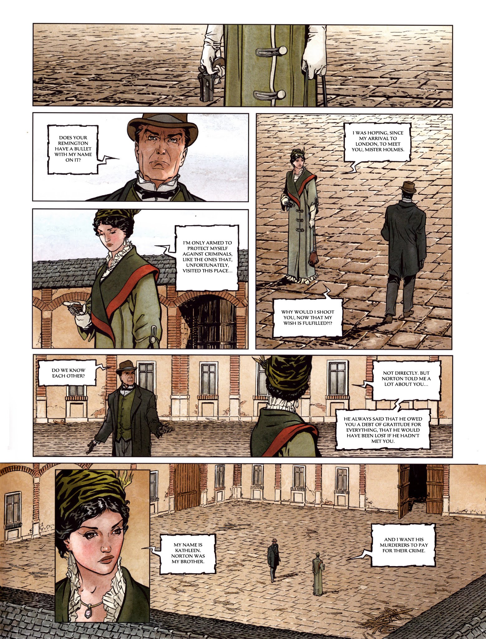 Read online Sherlock Holmes and the Necronomicon comic -  Issue # TPB - 16