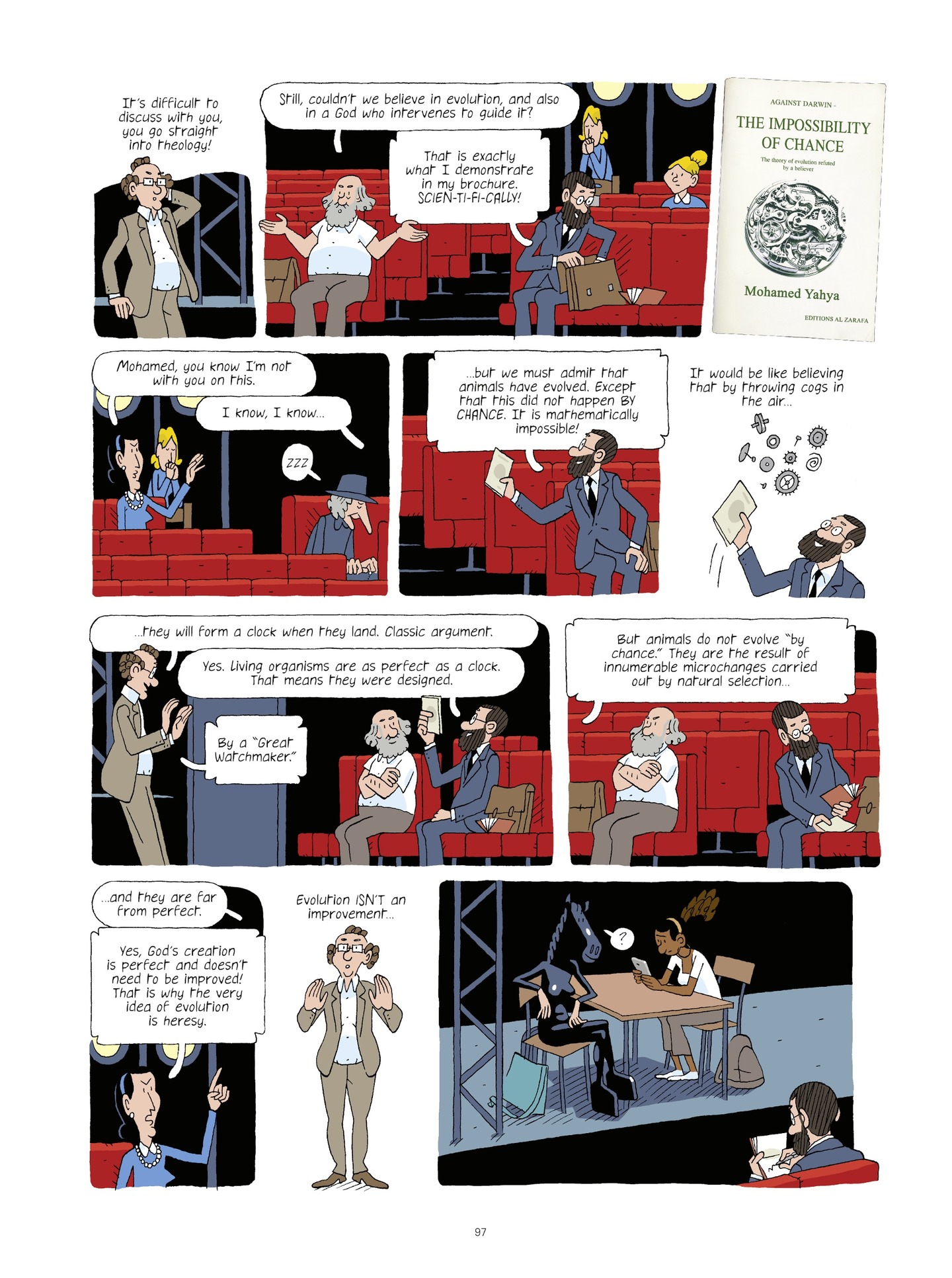Read online Evolution, Darwin, God, and the Horse-People comic -  Issue # TPB - 96