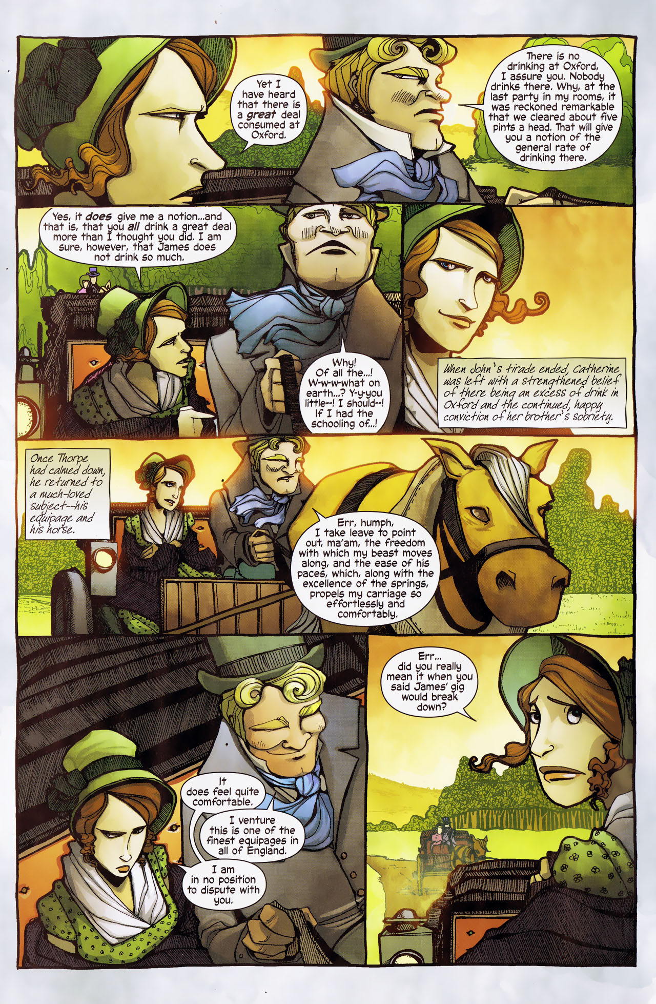 Read online Northanger Abbey comic -  Issue #2 - 4