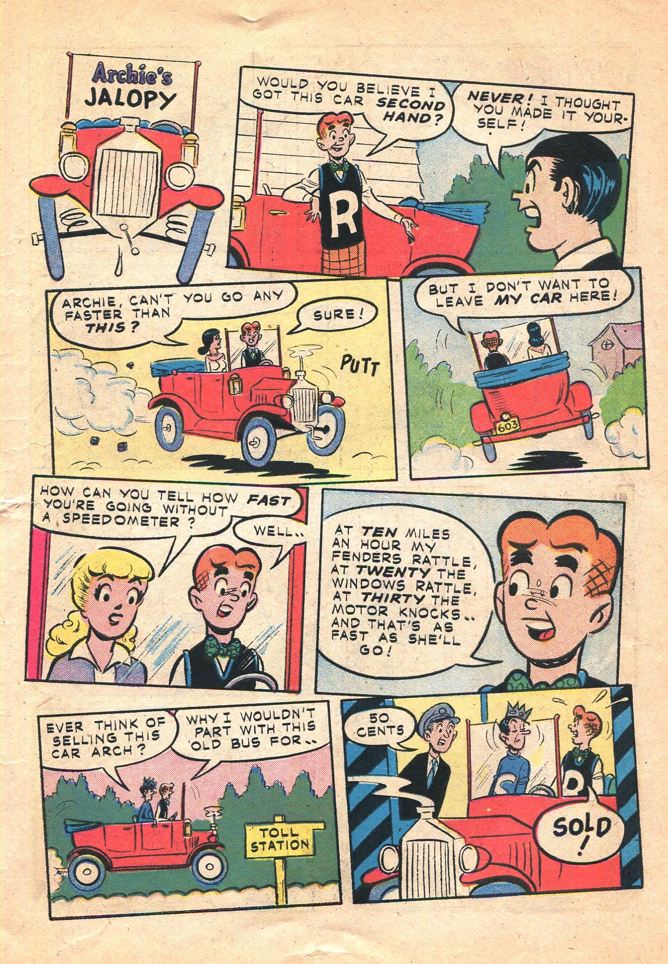 Read online Archie's Joke Book Magazine comic -  Issue #26 - 7
