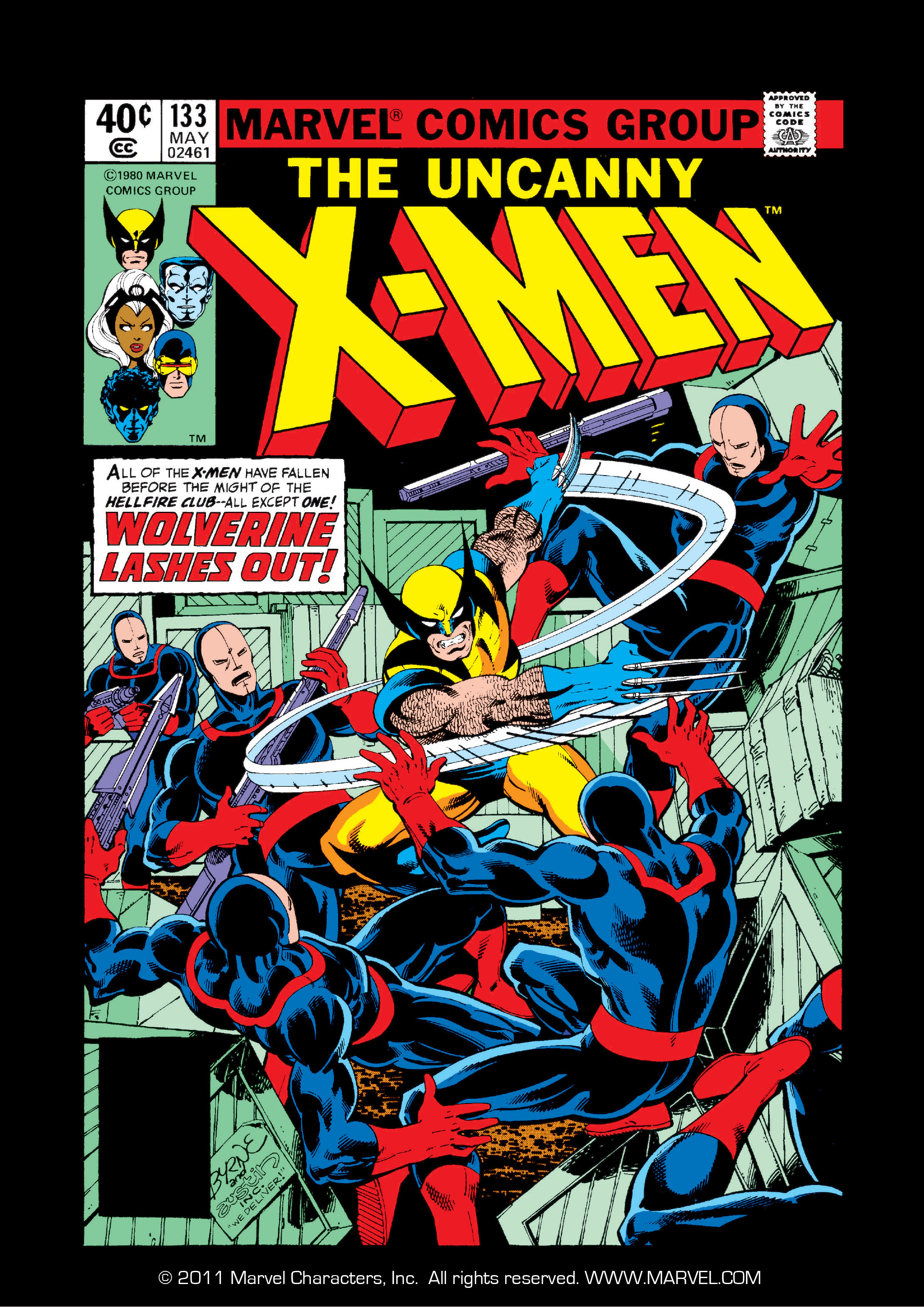 Read online Uncanny X-Men (1963) comic -  Issue #133 - 1