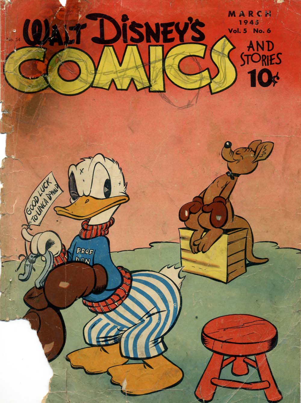 Read online Walt Disney's Comics and Stories comic -  Issue #54 - 1