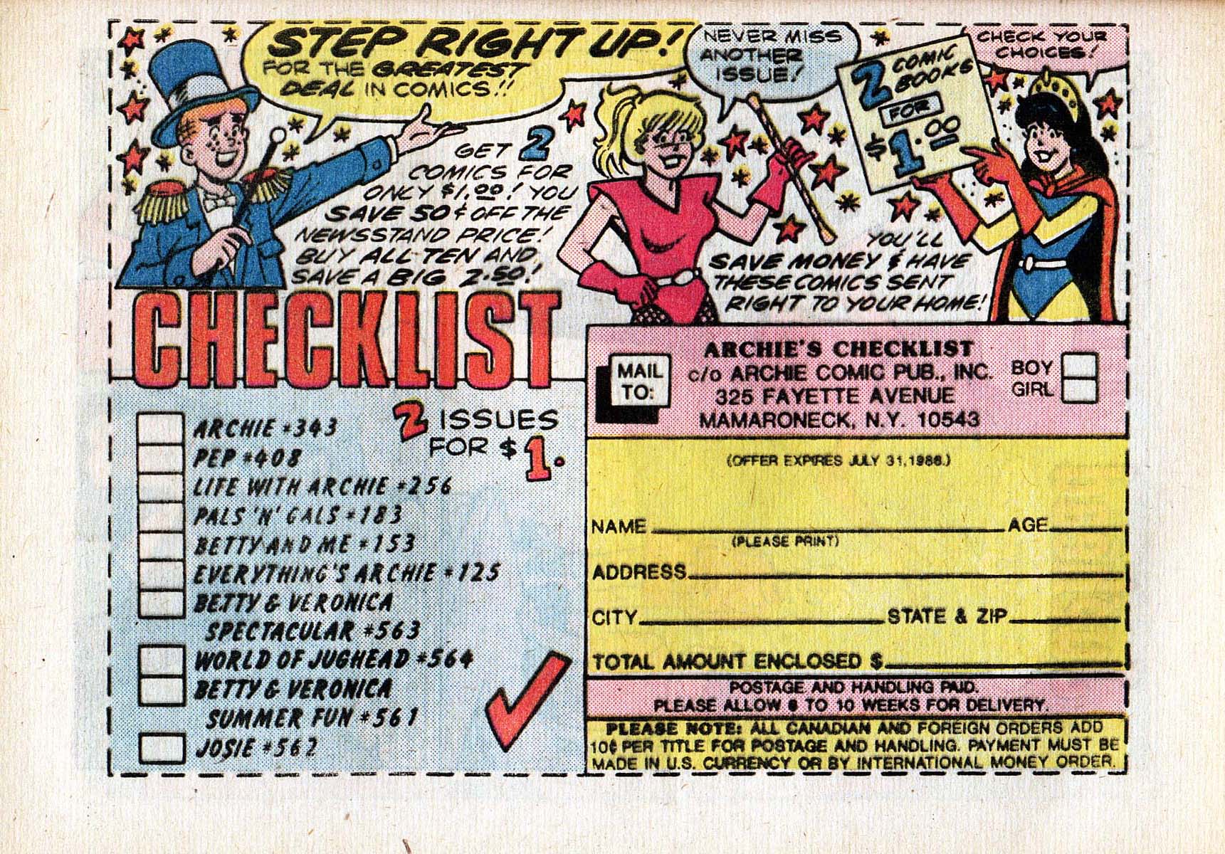 Read online Jughead Jones Comics Digest comic -  Issue #40 - 36