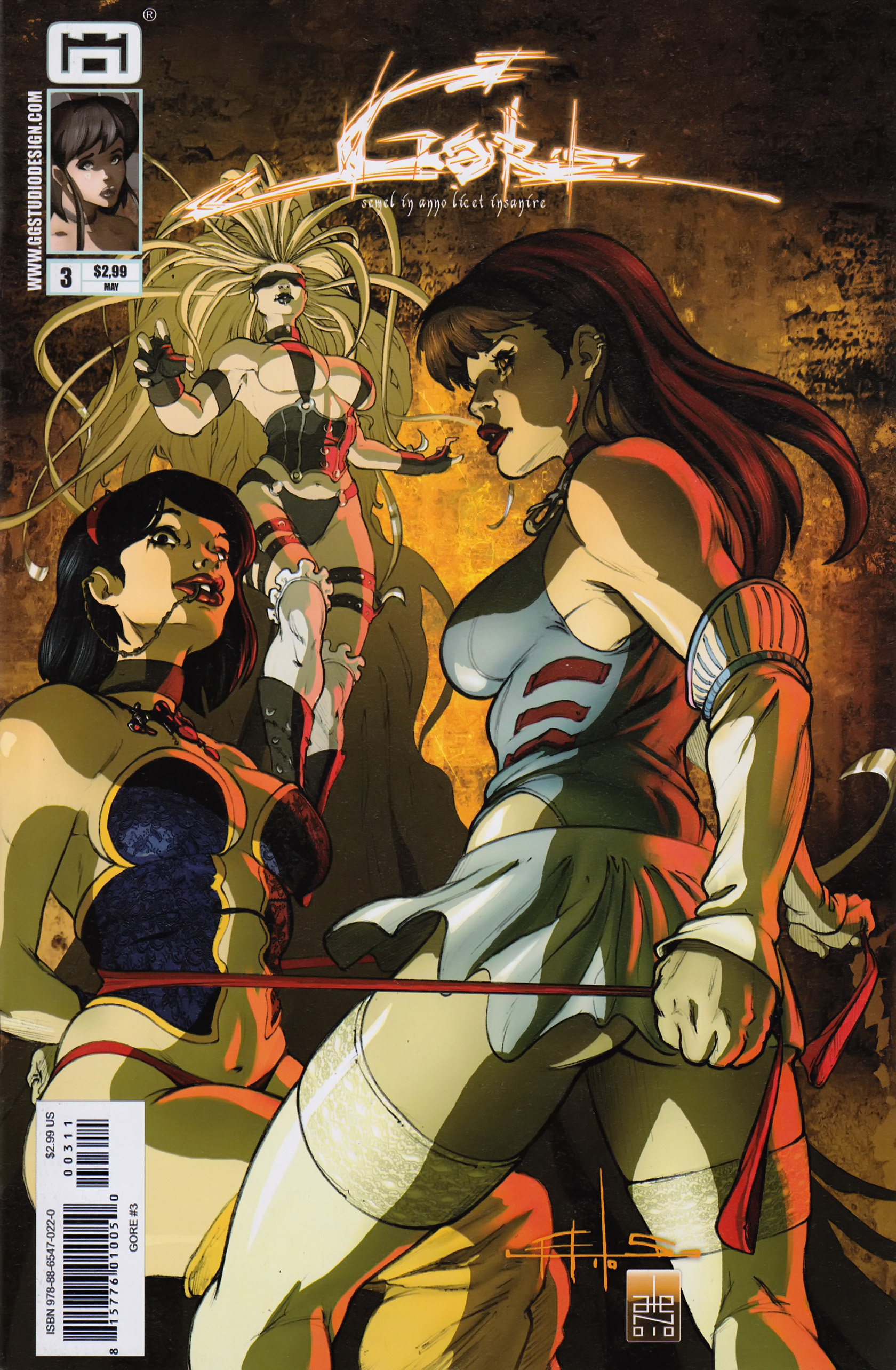 Read online Gore comic -  Issue #3 - 1