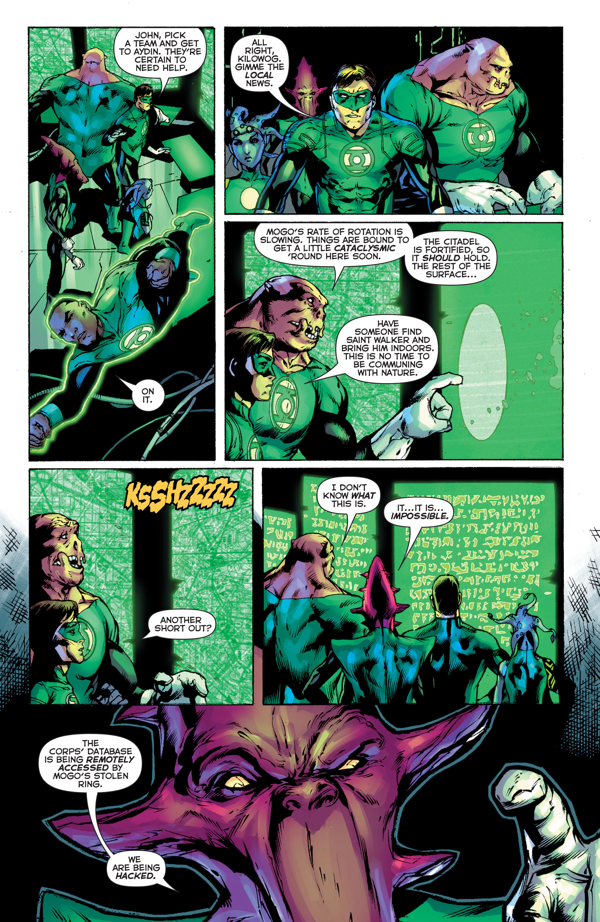 Read online Green Lantern/New Gods: Godhead comic -  Issue #2 - 9