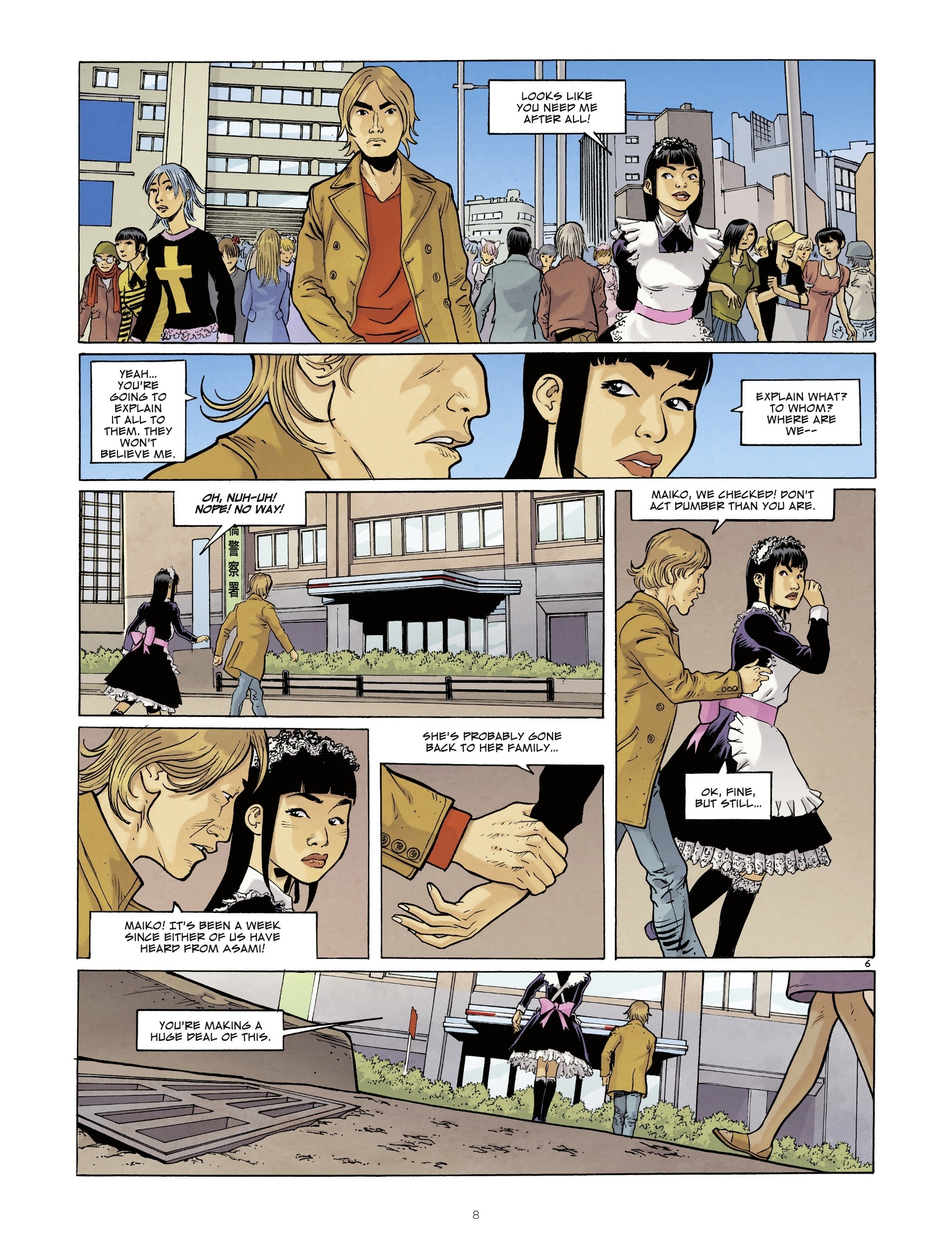 Read online Otaku Blue comic -  Issue #2 - 8