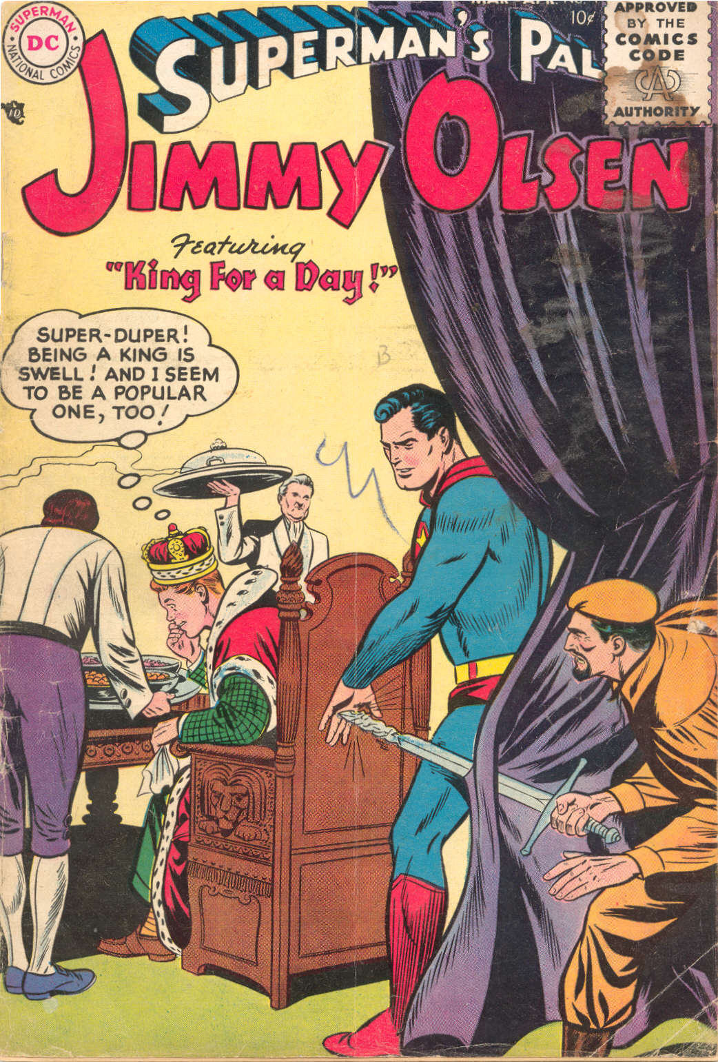 Read online Superman's Pal Jimmy Olsen comic -  Issue #4 - 1