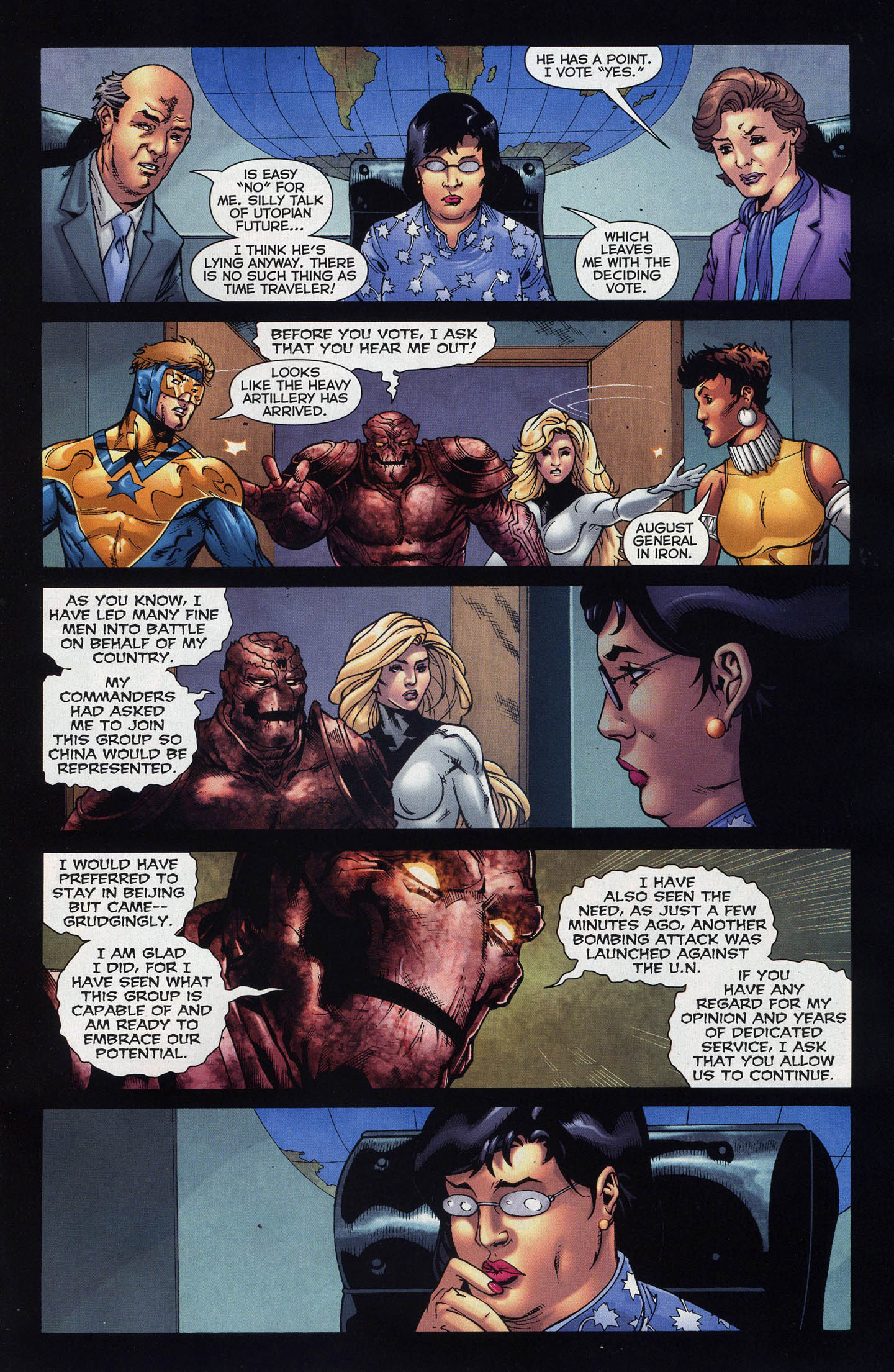 Read online Justice League International (2011) comic -  Issue #6 - 25