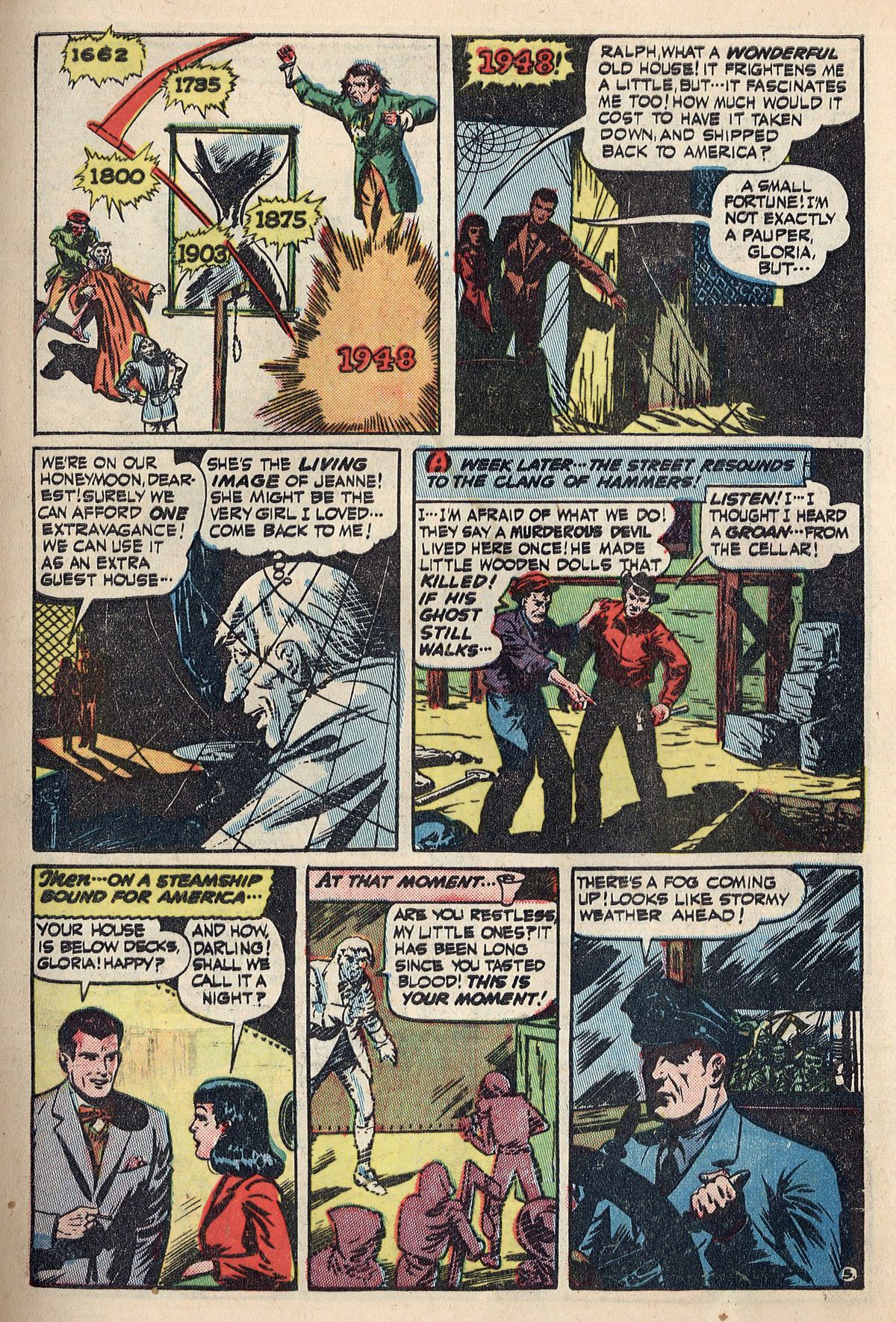 Read online Adventures Into The Unknown comic -  Issue #2 - 8