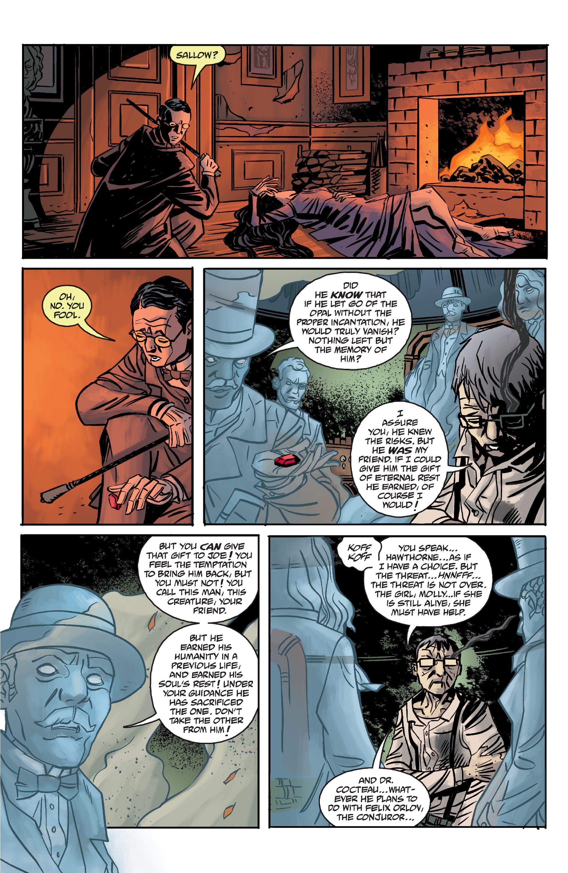 Read online Joe Golem: Occult Detective--The Conjurors comic -  Issue #1 - 21