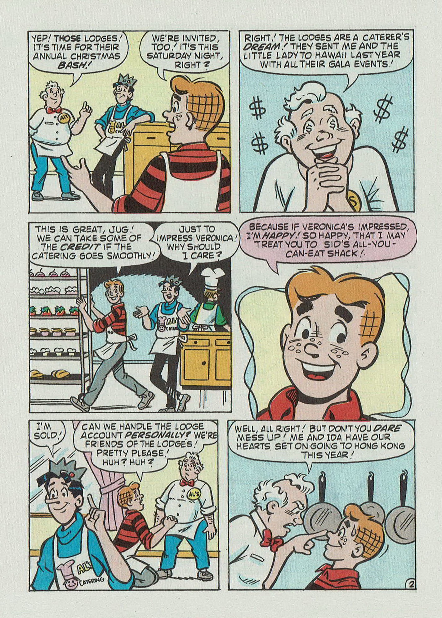 Read online Jughead Jones Comics Digest comic -  Issue #80 - 86