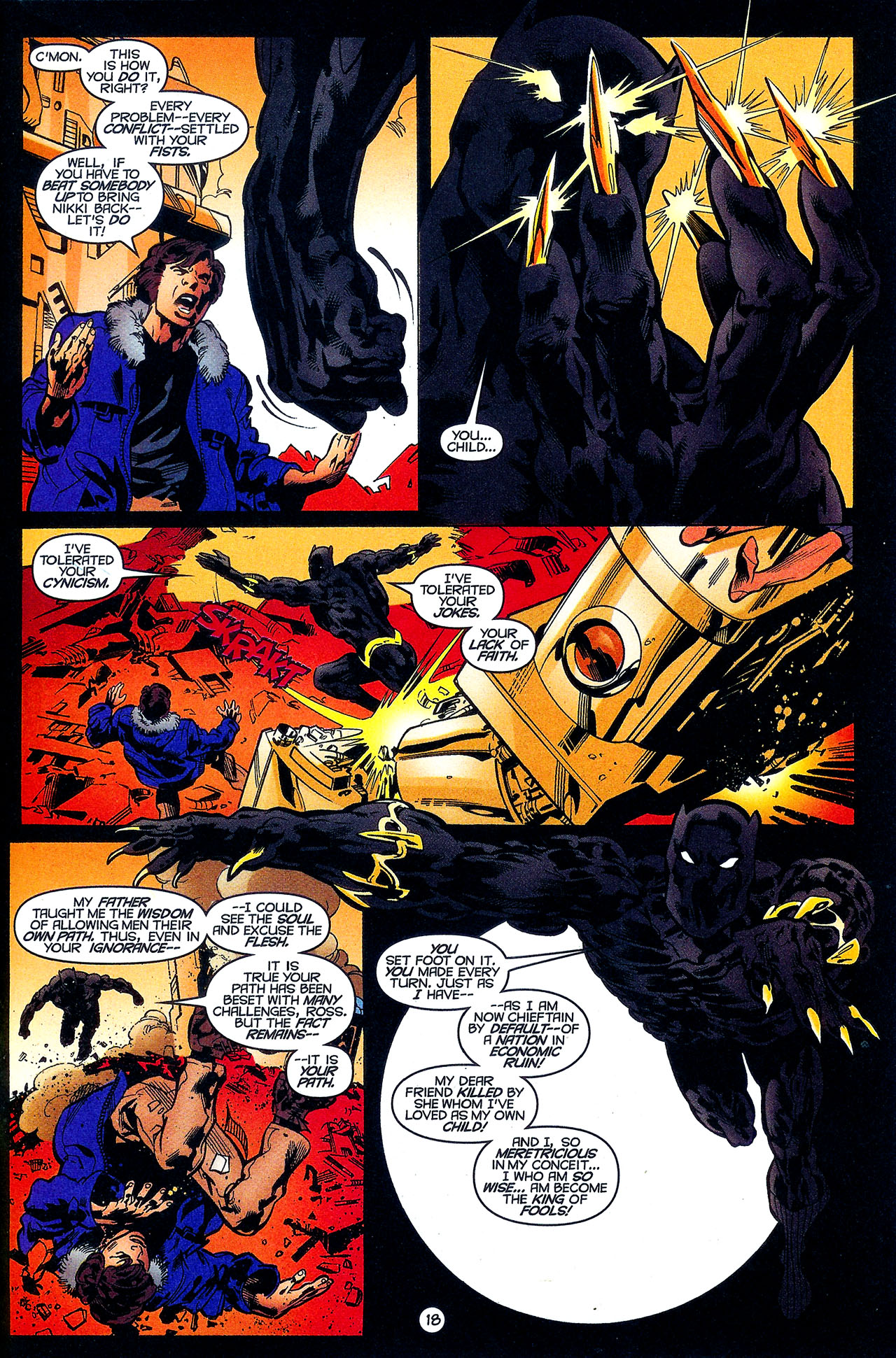Read online Black Panther (1998) comic -  Issue #25 - 19
