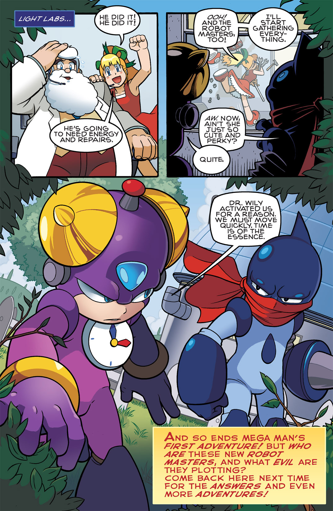 Read online Mega Man comic -  Issue # _TPB 1 - 106