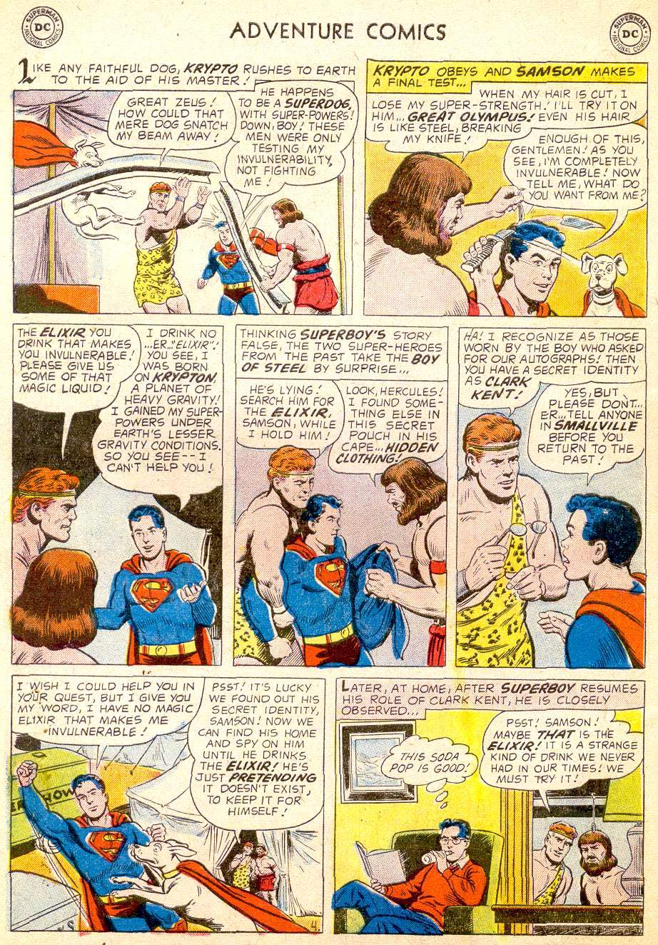 Read online Adventure Comics (1938) comic -  Issue #257 - 6