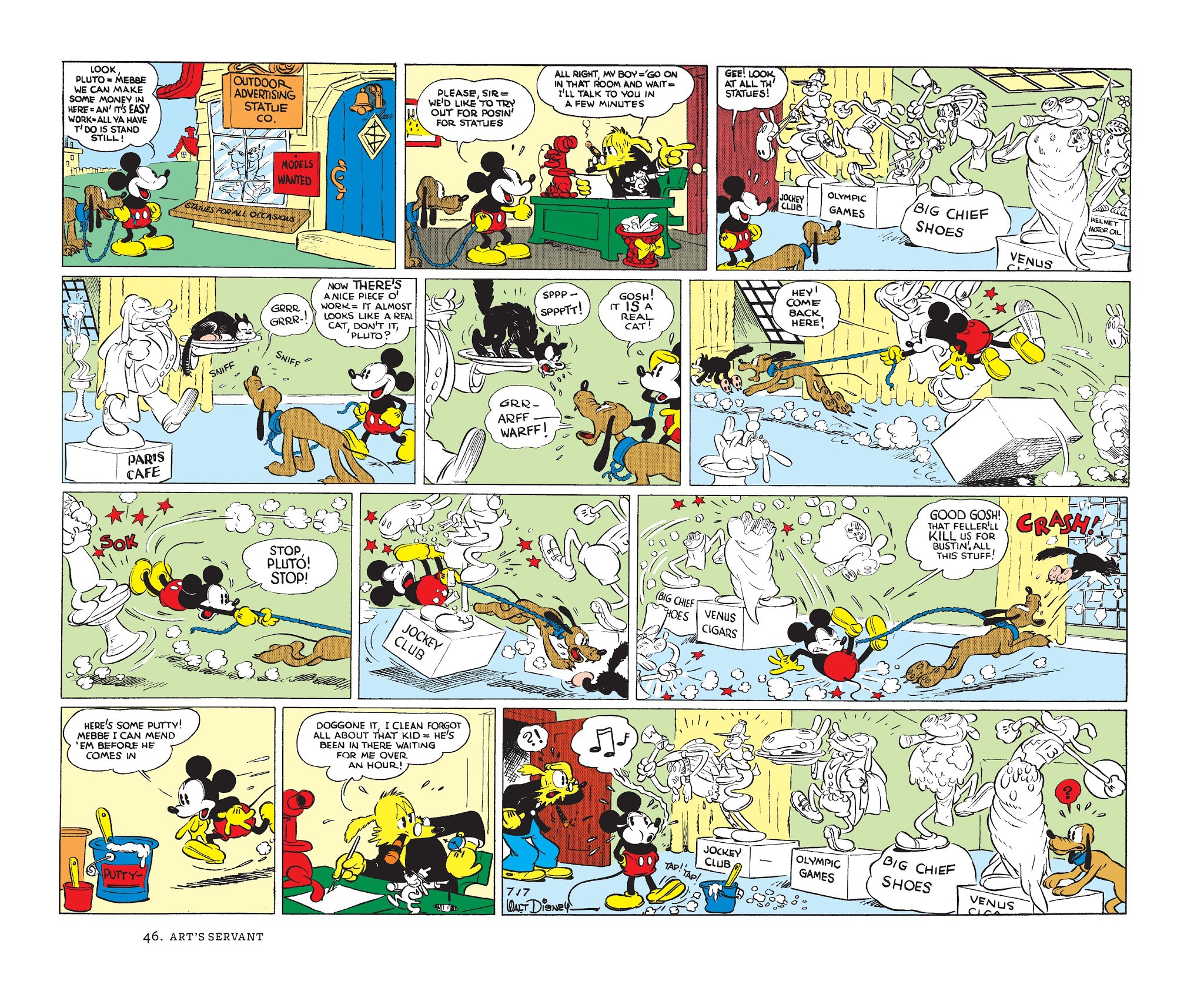 Read online Walt Disney's Mickey Mouse Color Sundays comic -  Issue # TPB 1 (Part 1) - 46