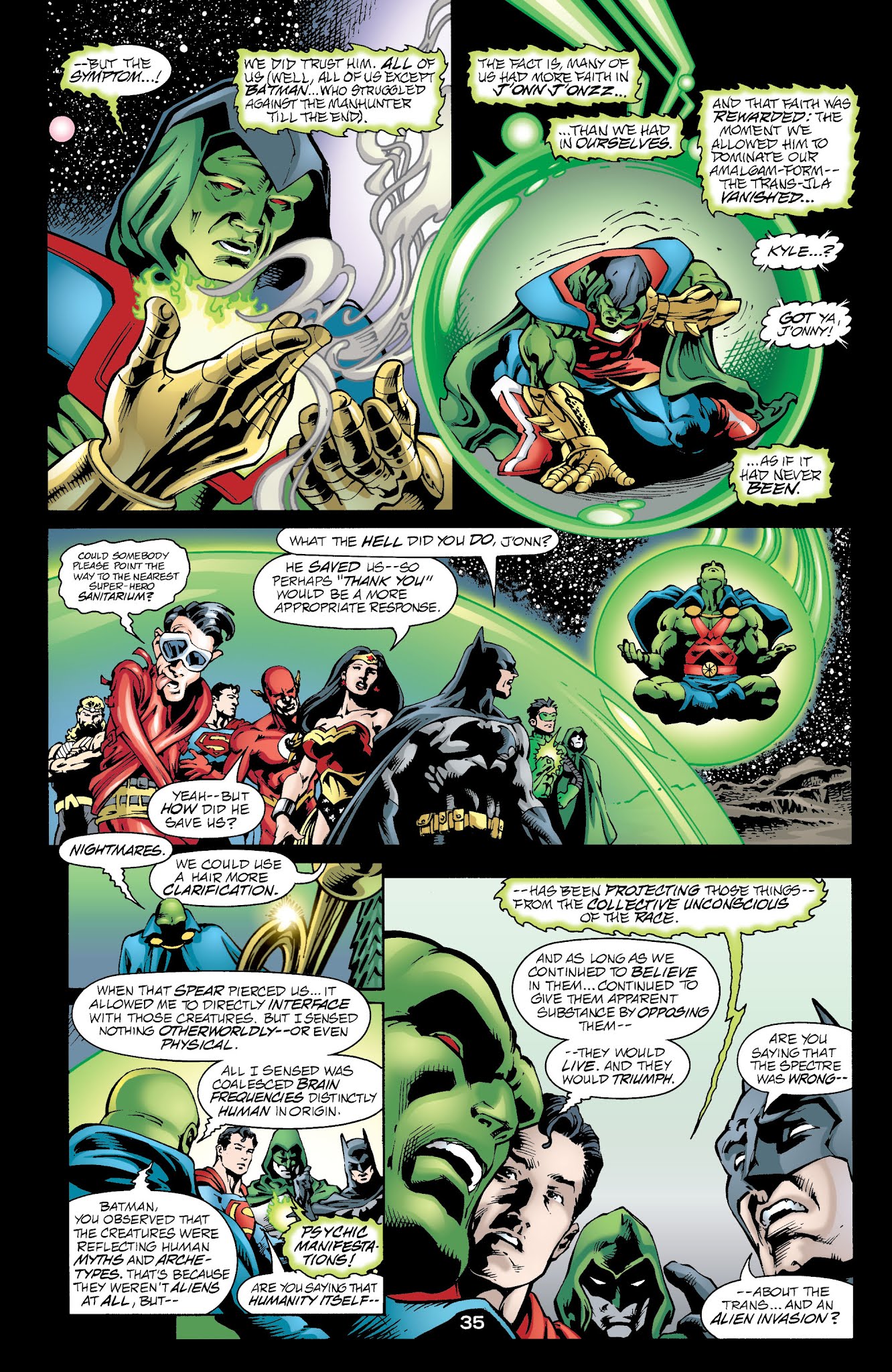 Read online JLA/Spectre: Soul War comic -  Issue #1 - 35