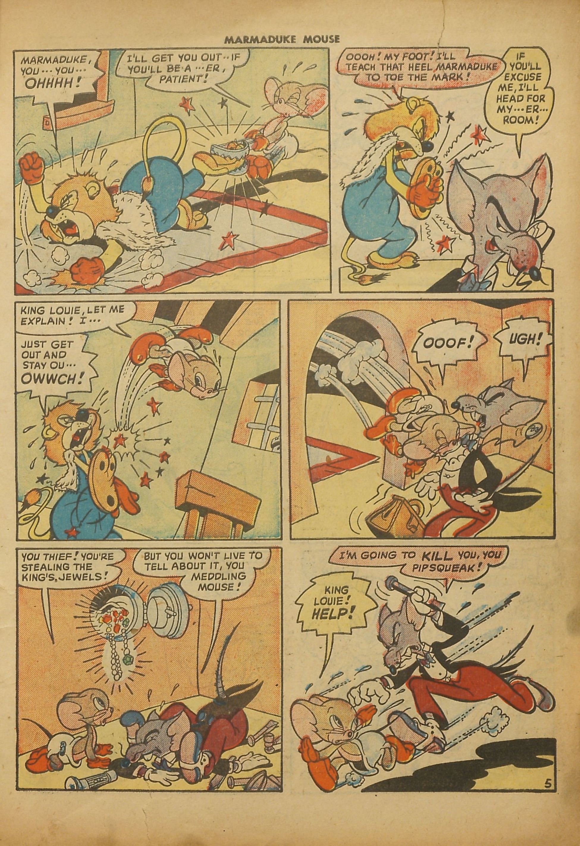Read online Marmaduke Mouse comic -  Issue #11 - 8