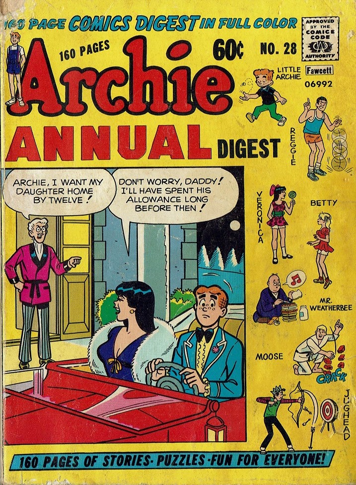 Read online Archie Annual Digest Magazine comic -  Issue #28 - 1