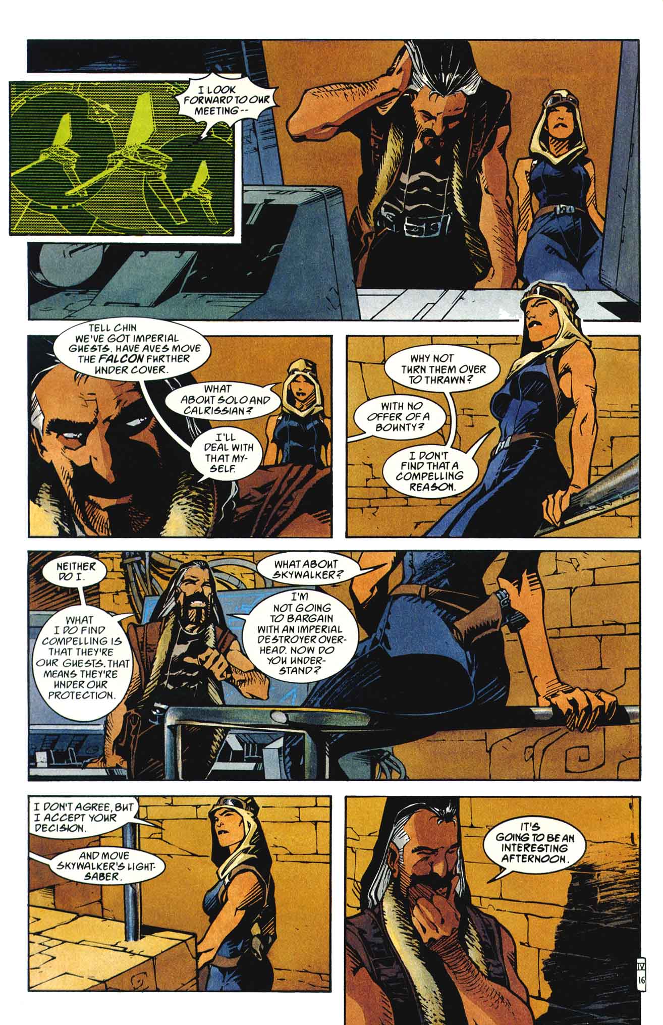 Read online Star Wars: Heir to the Empire comic -  Issue #4 - 18