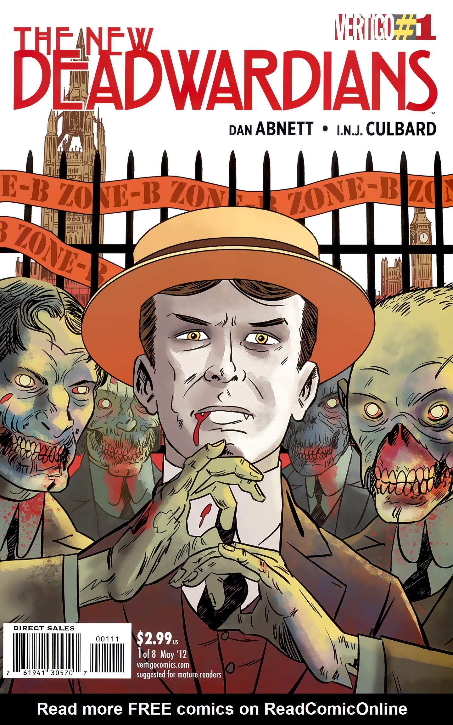 Read online The New Deadwardians comic -  Issue #1 - 1