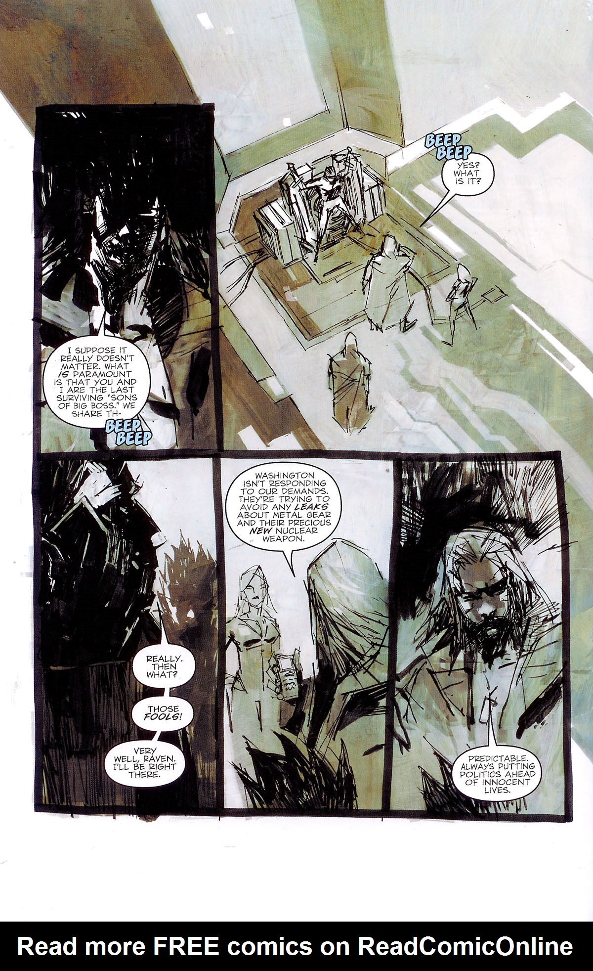 Read online Metal Gear Solid comic -  Issue #9 - 4