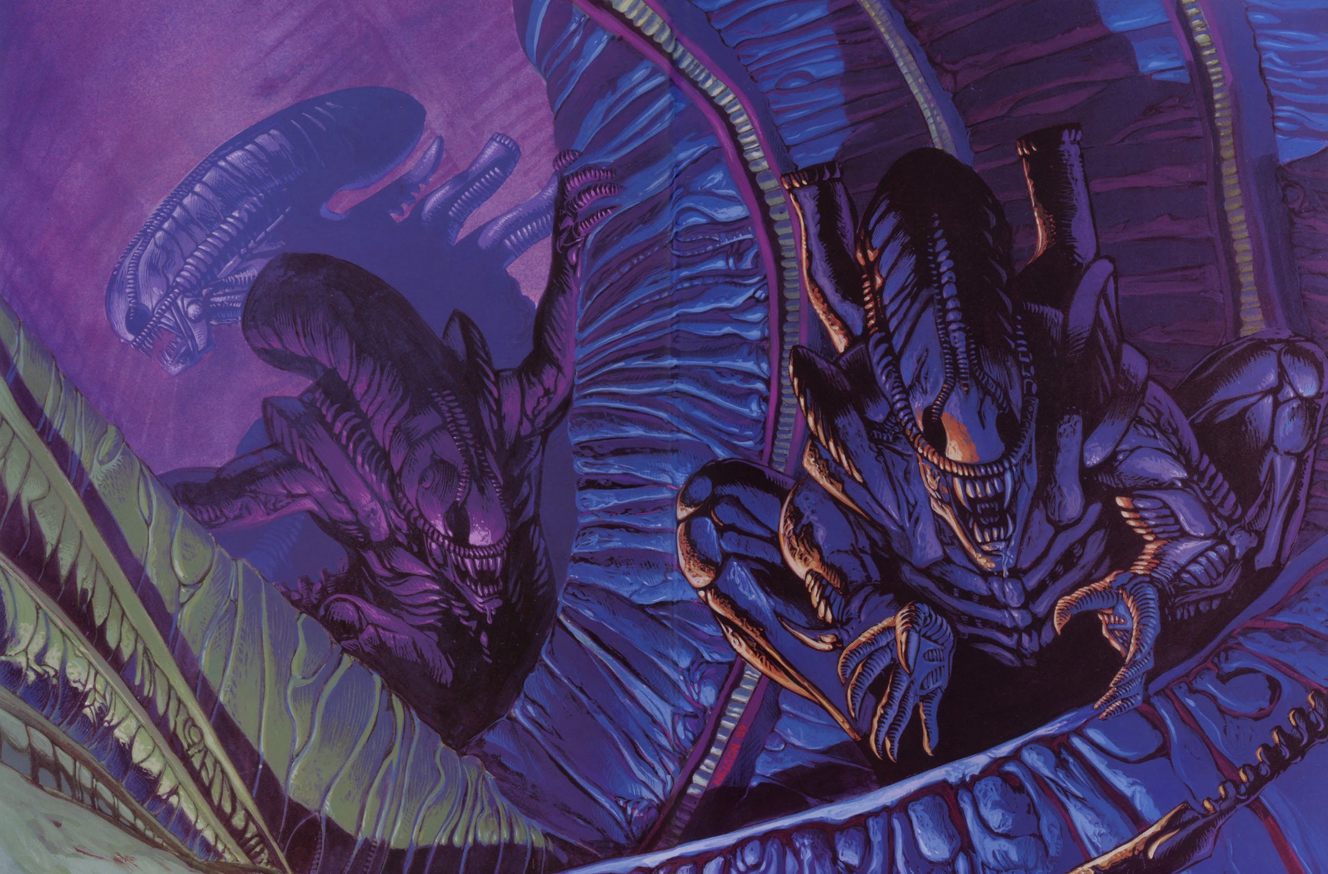 Read online Aliens/Predator: Panel to Panel comic -  Issue # TPB (Part 1) - 22