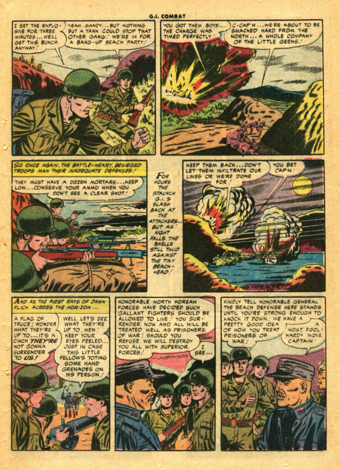 Read online G.I. Combat (1952) comic -  Issue #16 - 22