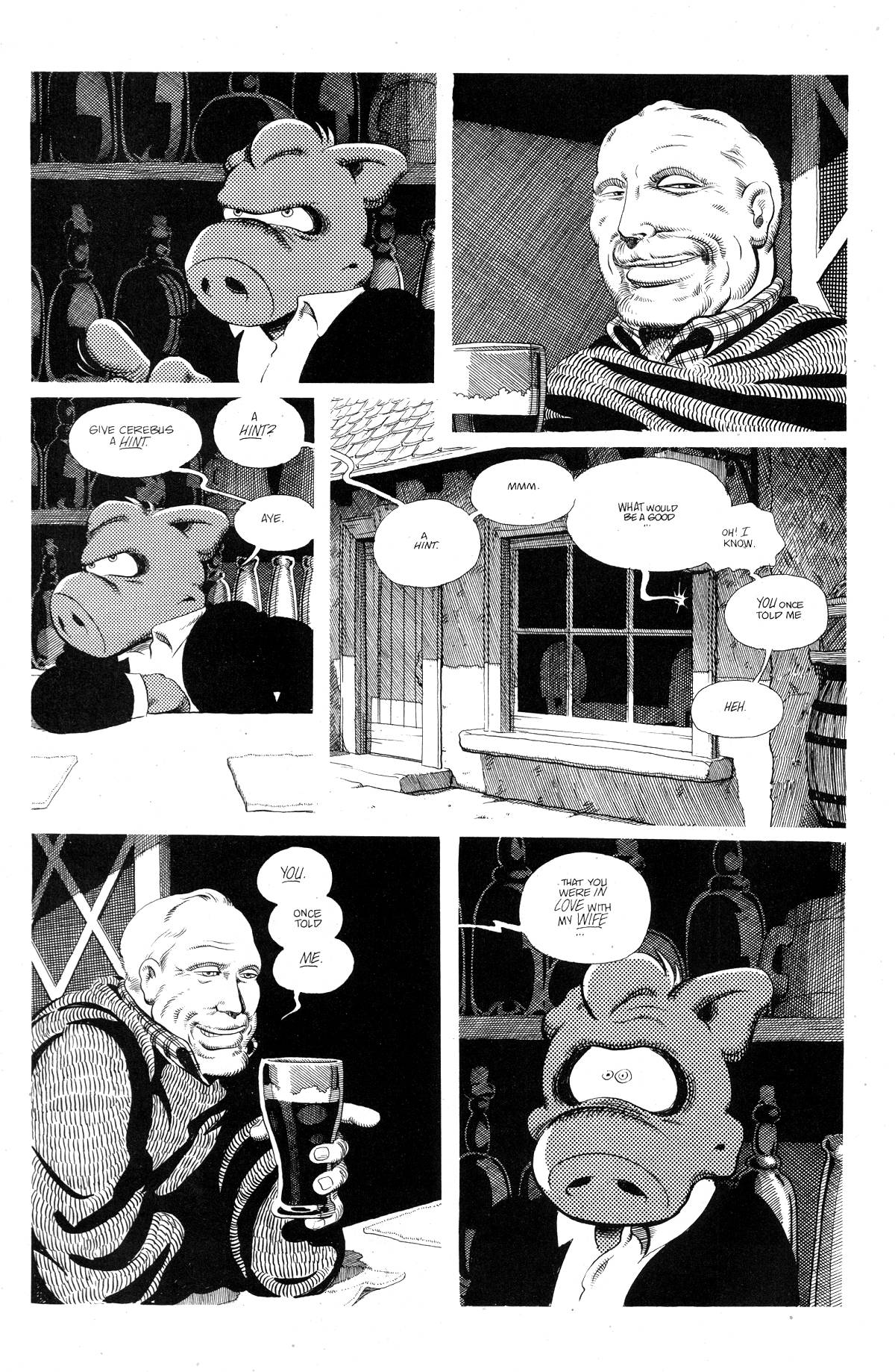 Read online Cerebus comic -  Issue #219 - 22