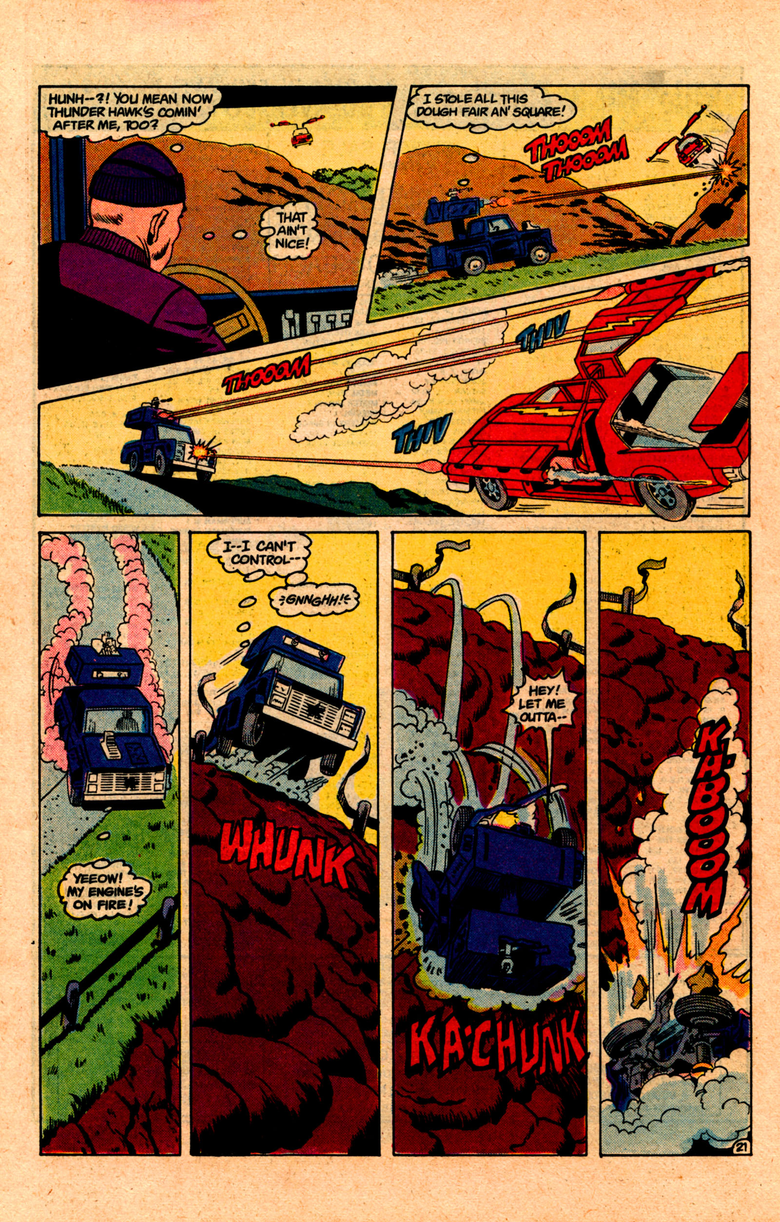 Read online MASK (1987) comic -  Issue #8 - 30