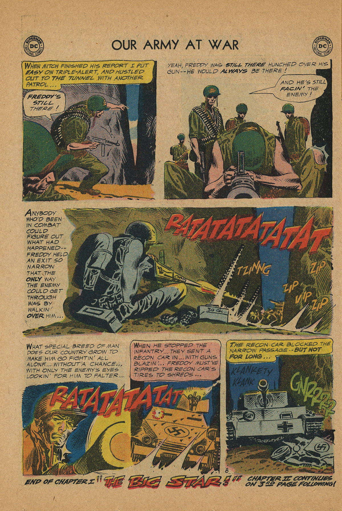 Read online Our Army at War (1952) comic -  Issue #102 - 10