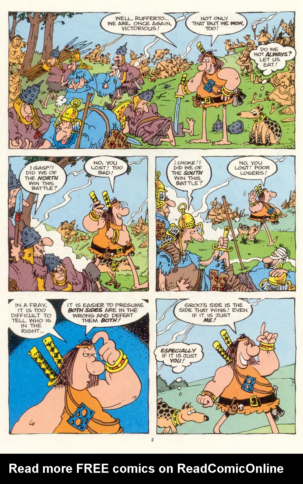 Read online Sergio Aragonés Groo the Wanderer comic -  Issue #120 - 4