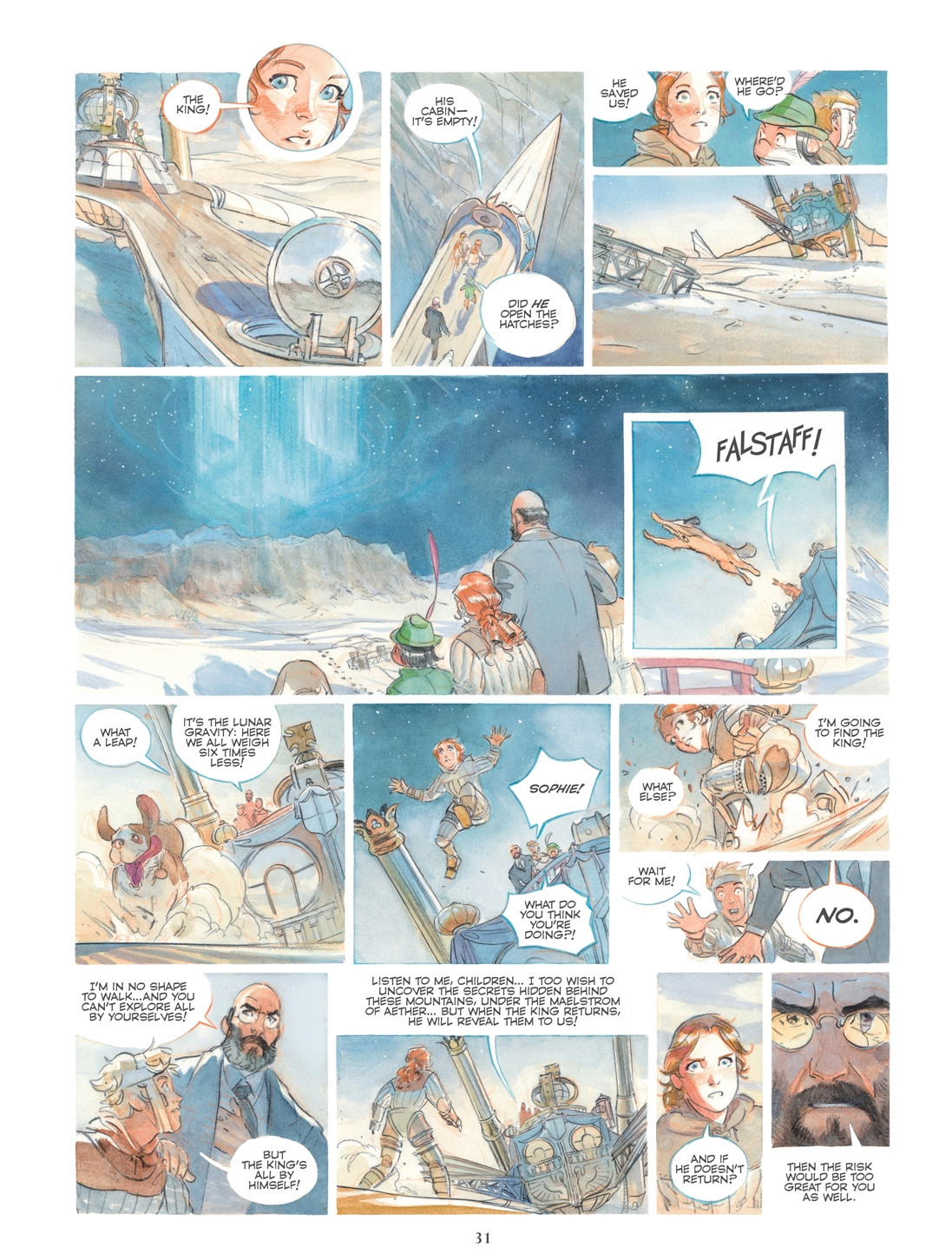 Read online Castle In the Stars: The Space Race of 1869 comic -  Issue #Castle In the Stars TPB The Moon-King - 34