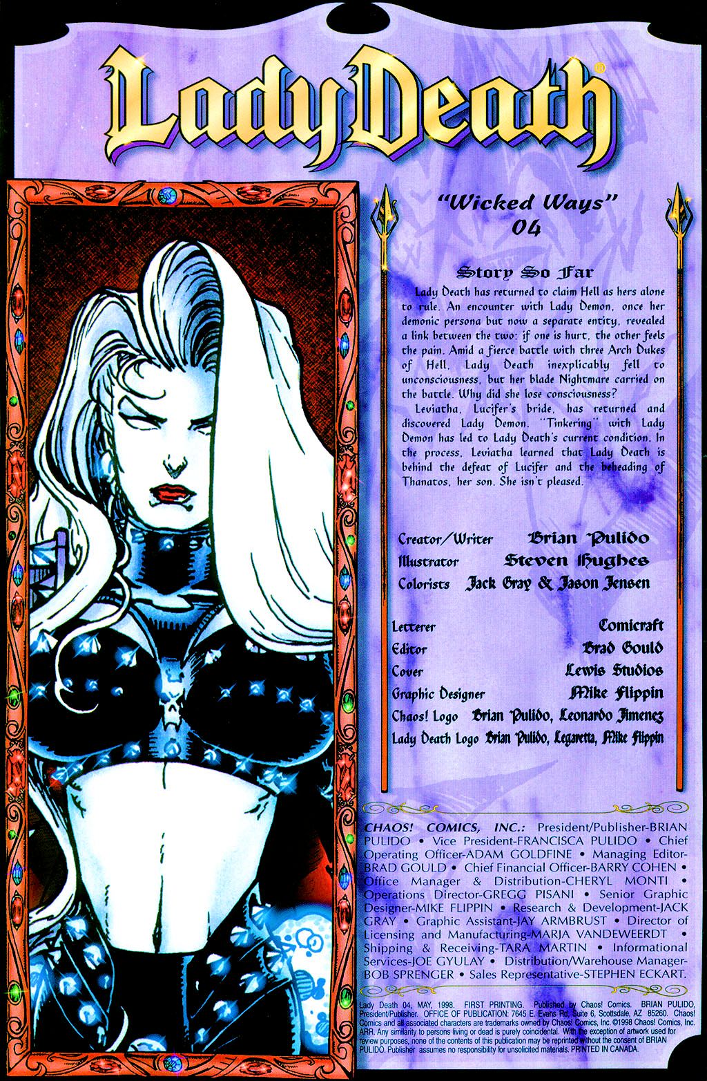 Read online Lady Death (1997) comic -  Issue #4 - 2