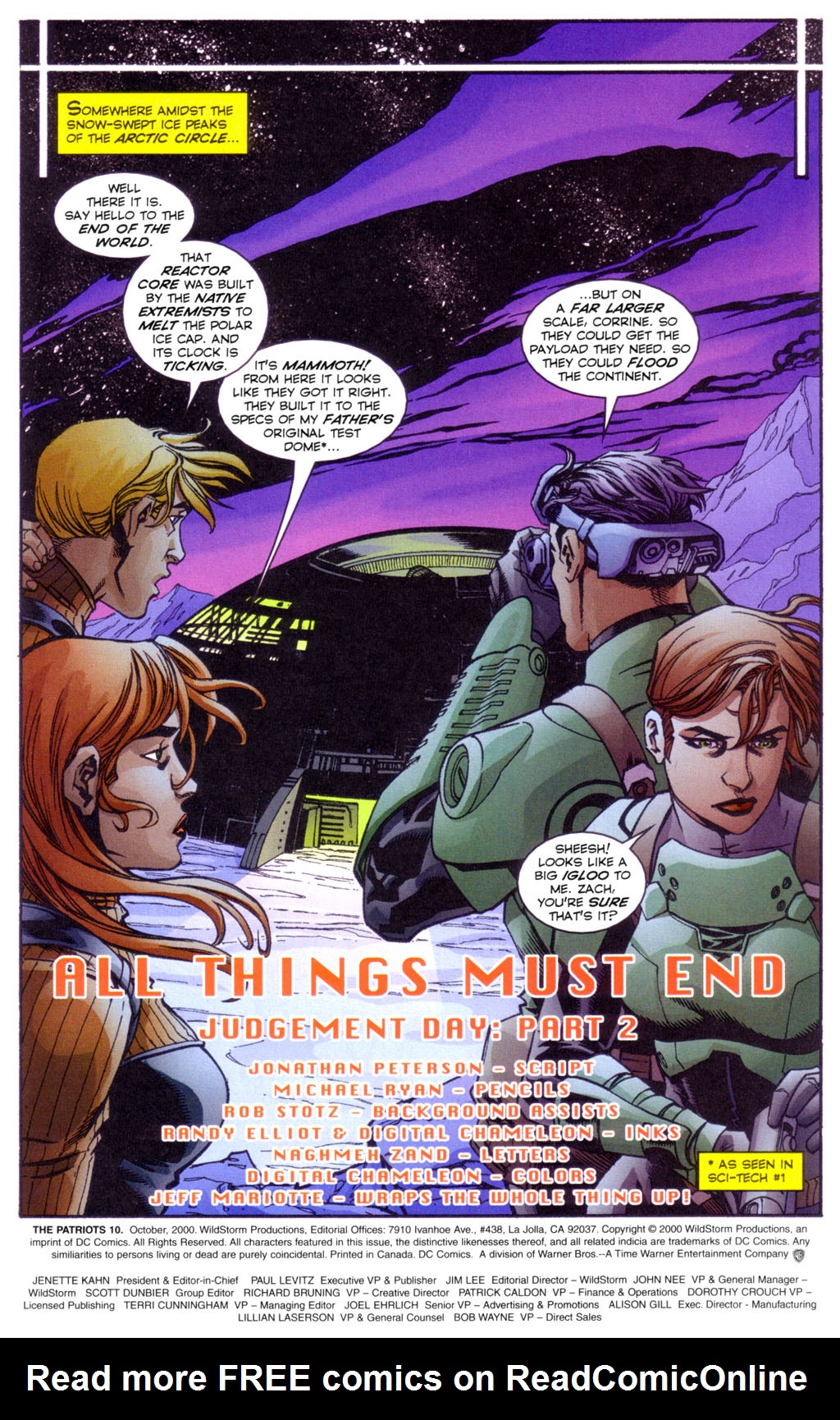 Read online The Patriots comic -  Issue #10 - 2