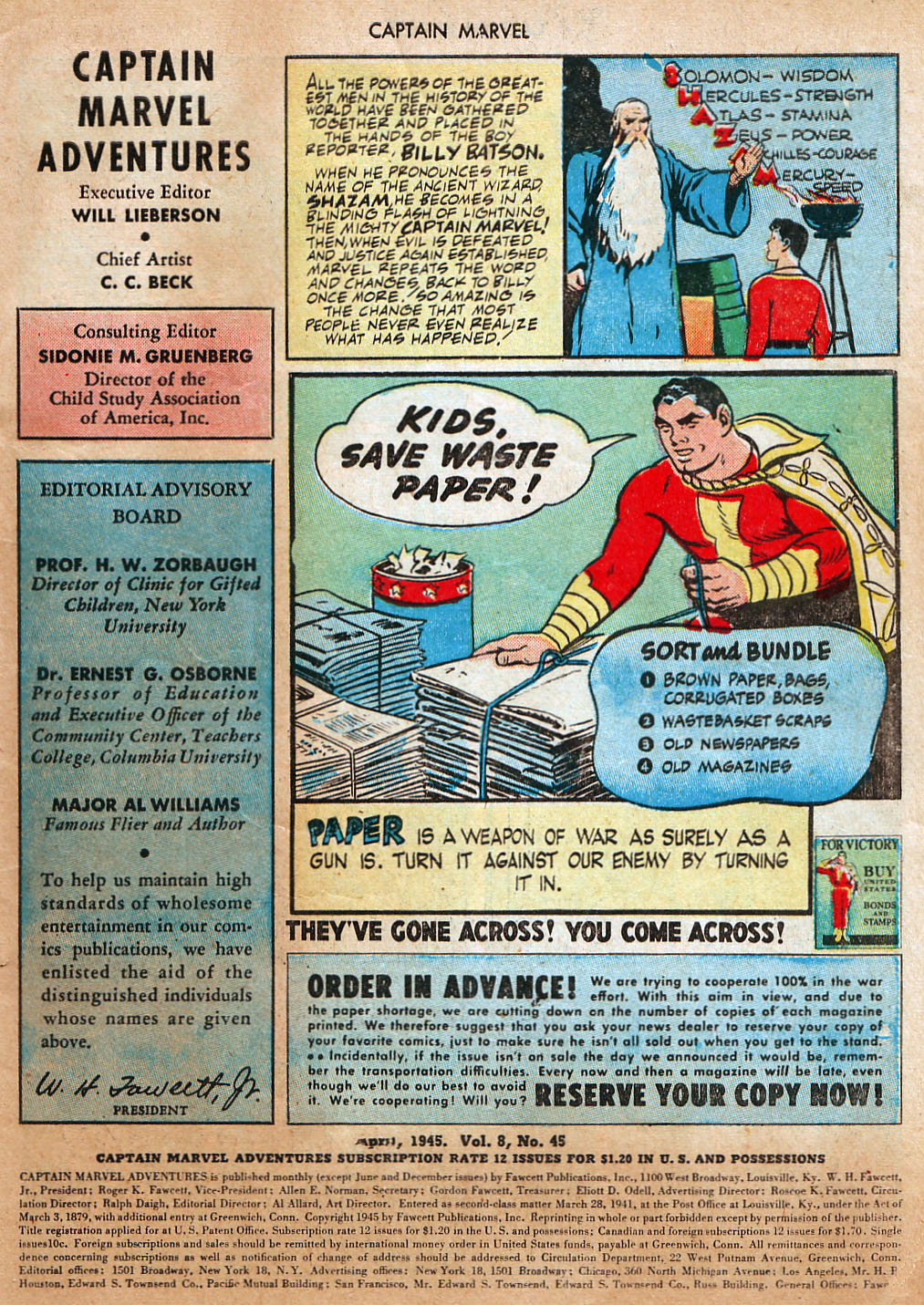 Read online Captain Marvel Adventures comic -  Issue #45 - 3