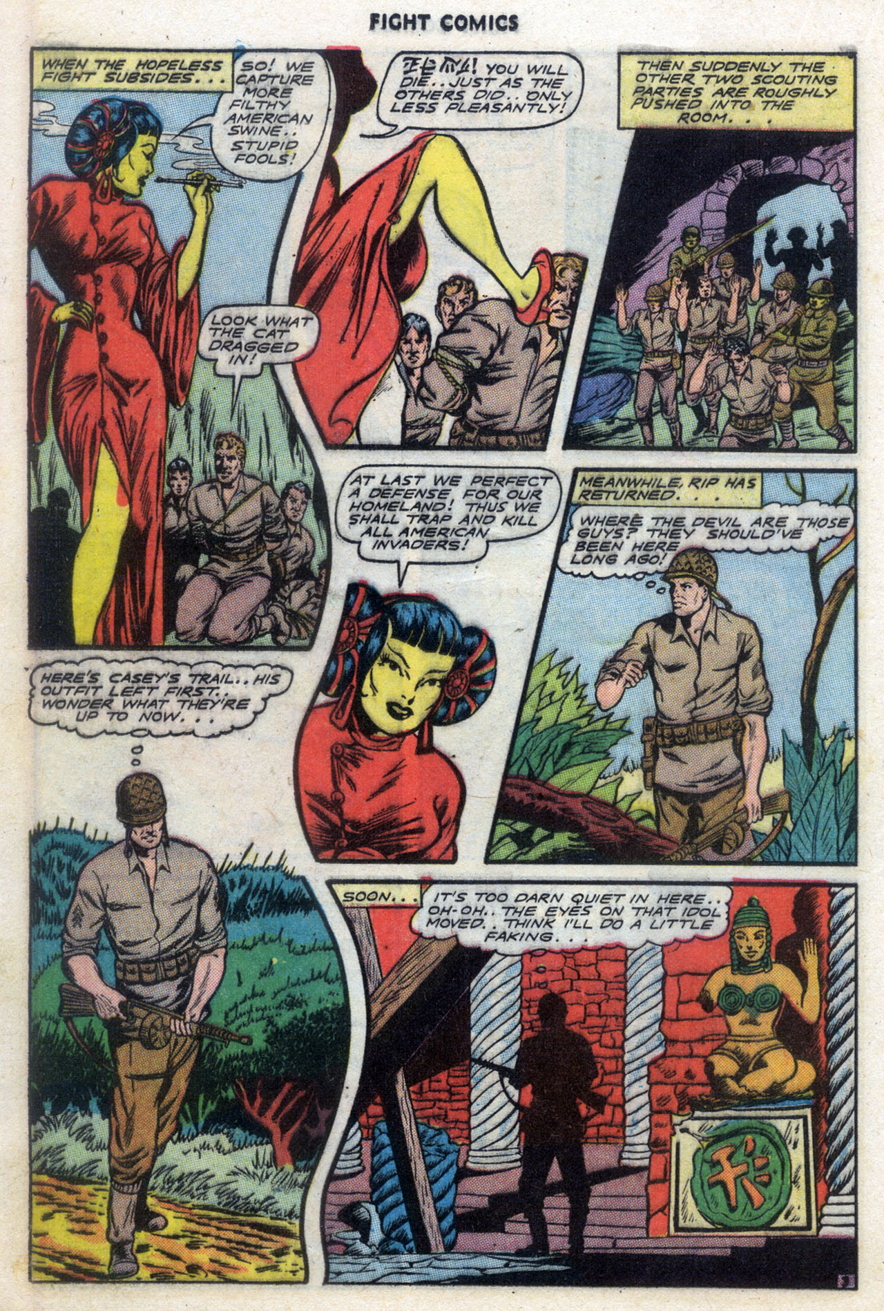 Read online Fight Comics comic -  Issue #42 - 20