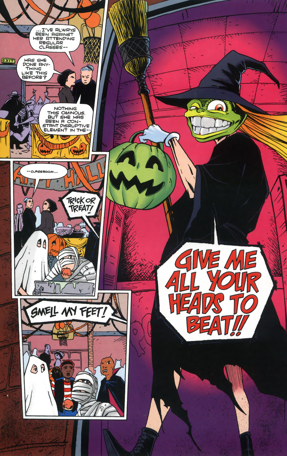 Read online The Mask: The Hunt for Green October comic -  Issue #3 - 12