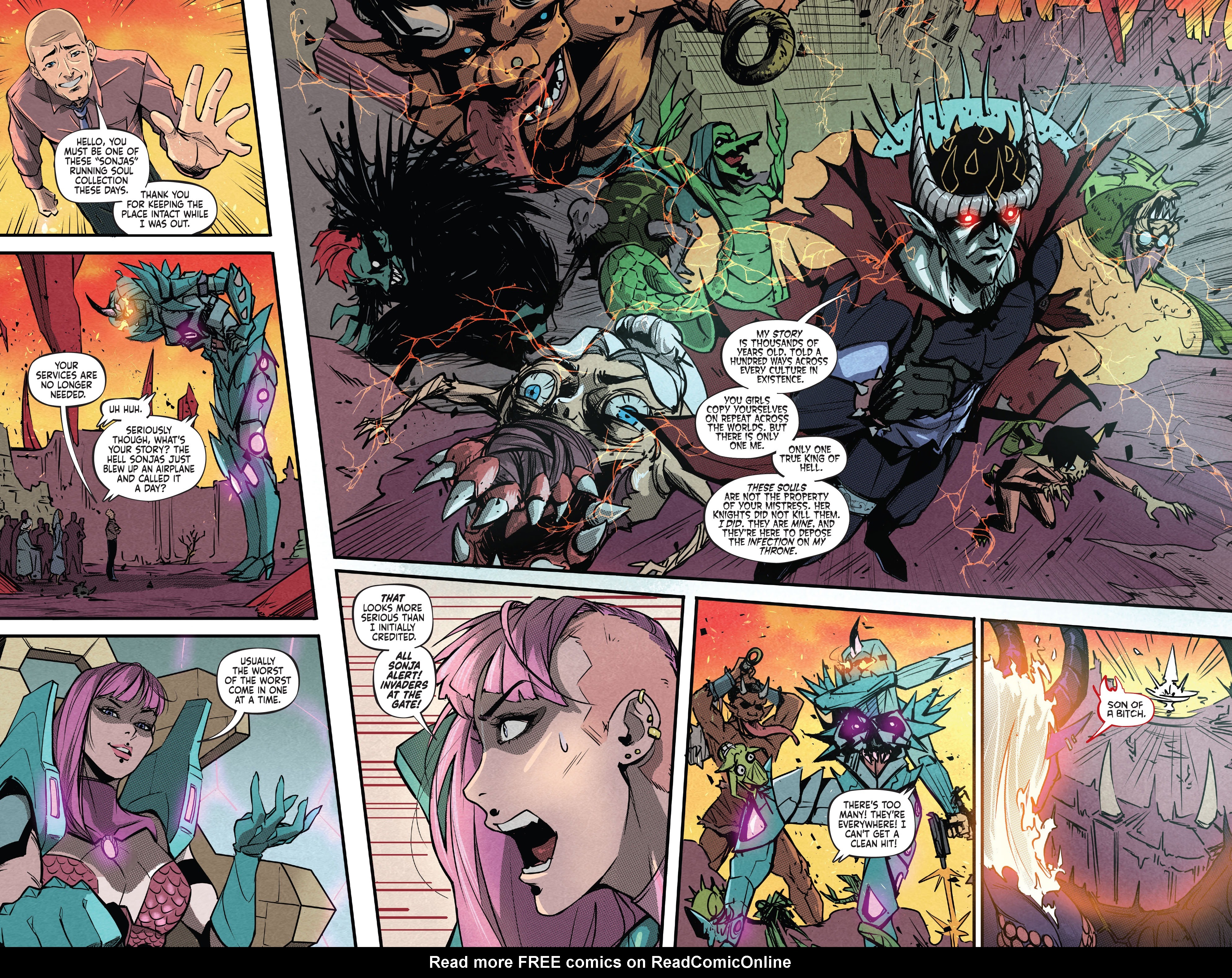 Read online Hell Sonja comic -  Issue #5 - 8