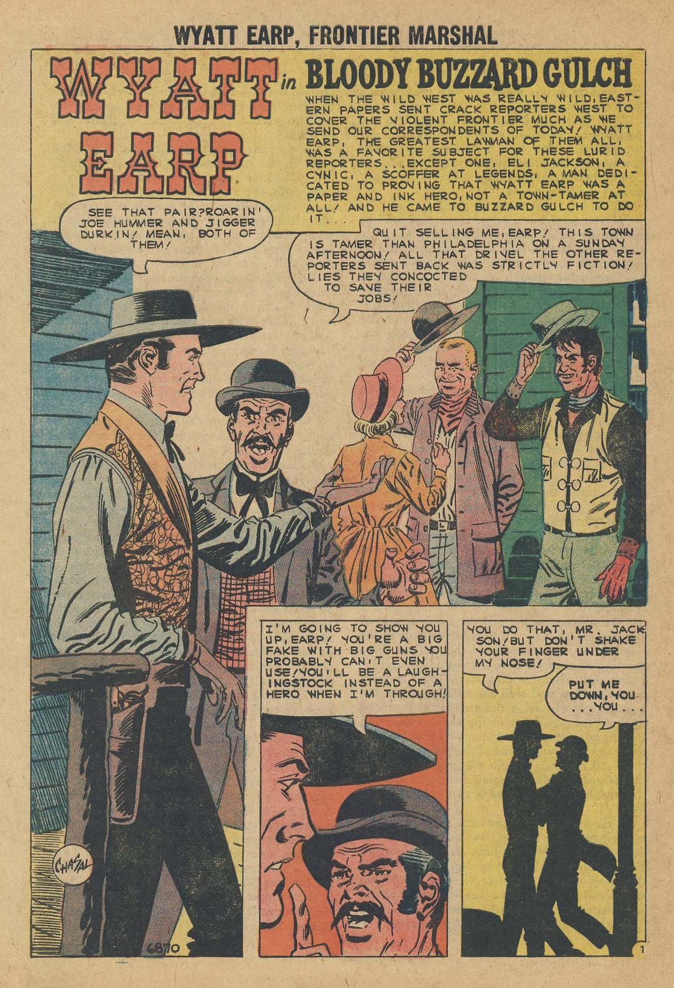 Read online Wyatt Earp Frontier Marshal comic -  Issue #33 - 28