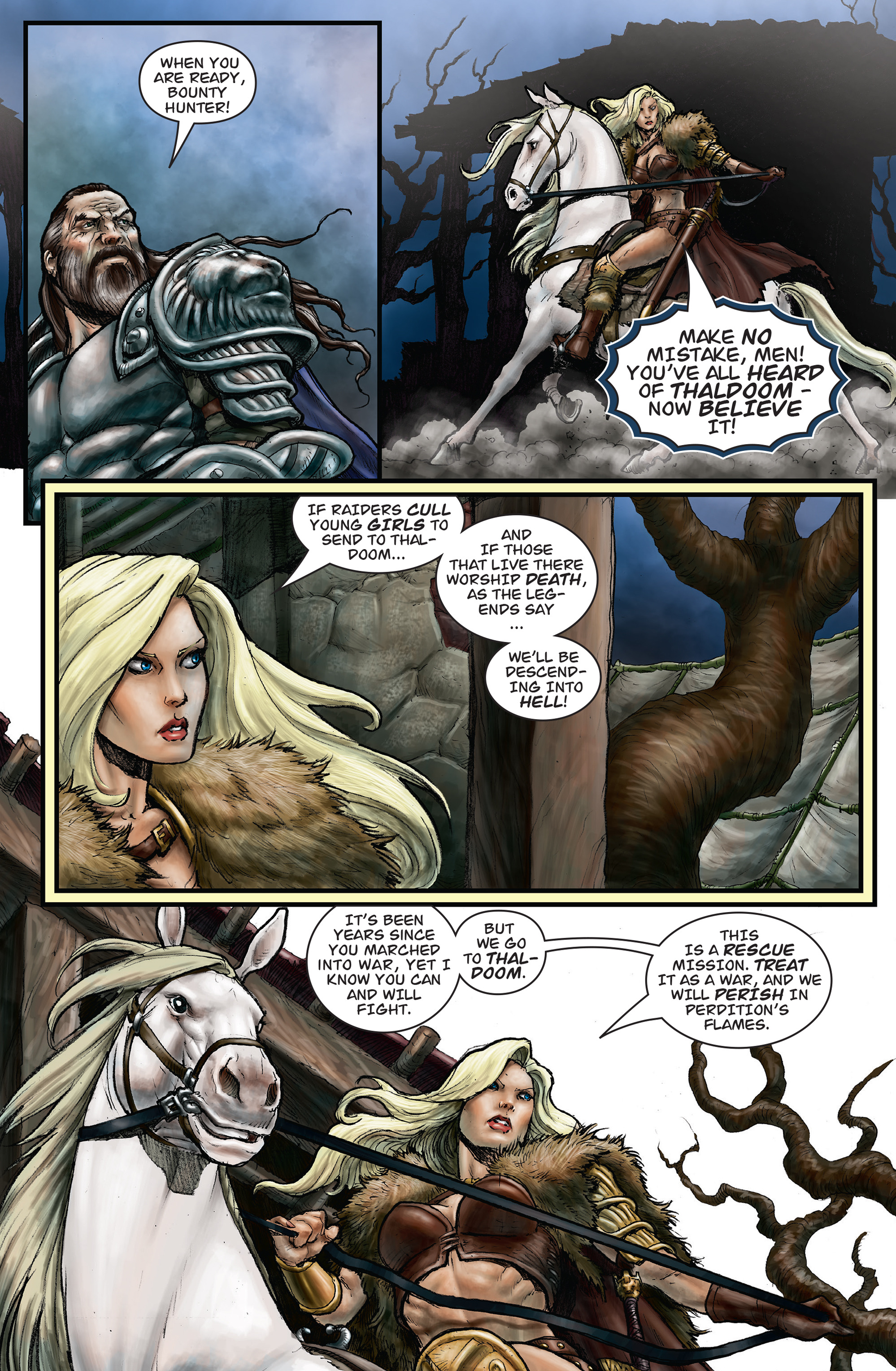 Read online Arhian: Head Huntress comic -  Issue #2 - 11