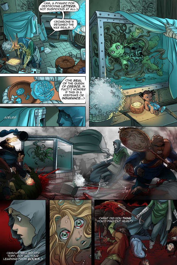 Read online Unsounded comic -  Issue #13 - 46