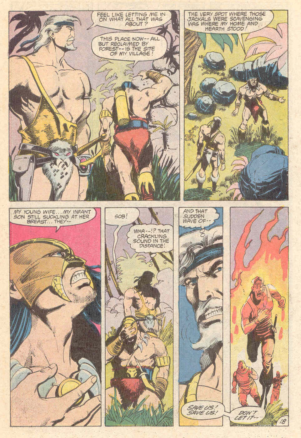 Read online Warlord (1976) comic -  Issue #127 - 18