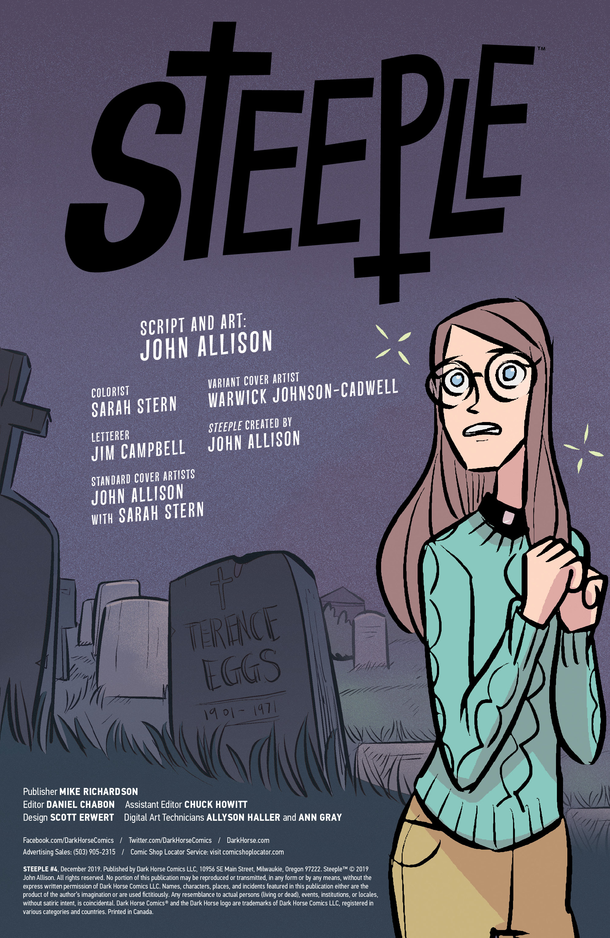 Read online Steeple comic -  Issue #4 - 2