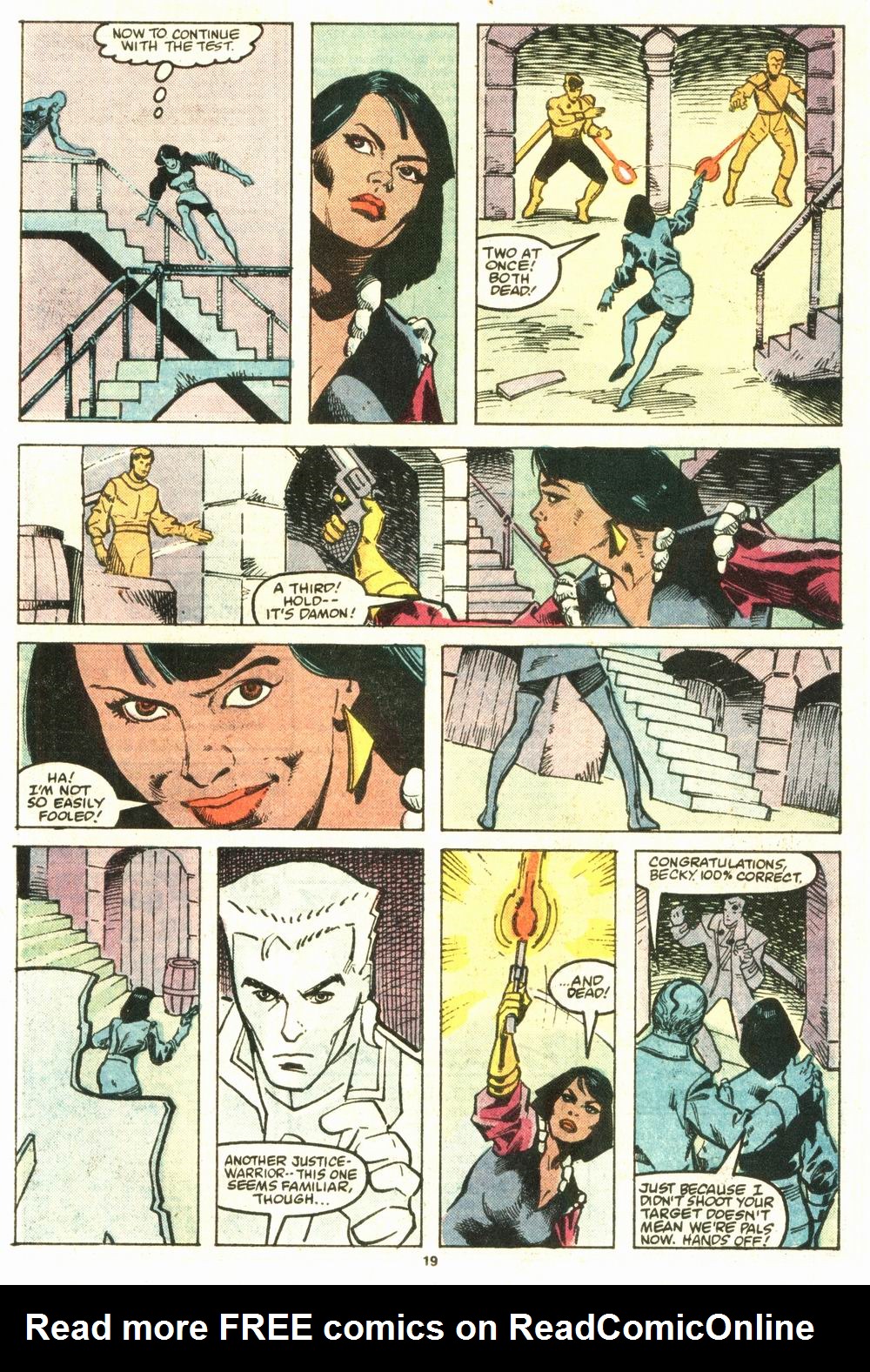 Read online Justice (1986) comic -  Issue #8 - 20