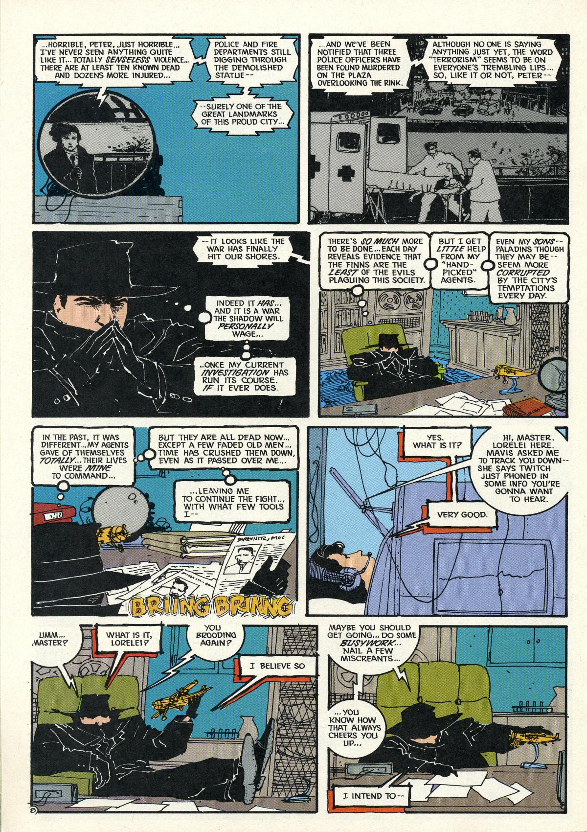 Read online The Shadow (1987) comic -  Issue #12 - 10