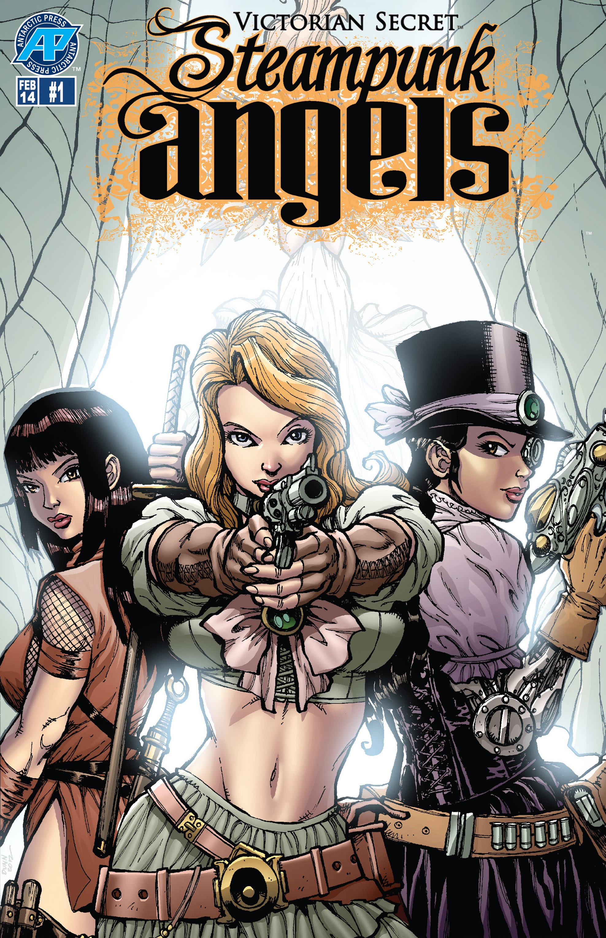 Read online Victorian Secret Agents: Steampunk Angels comic -  Issue #1 - 1