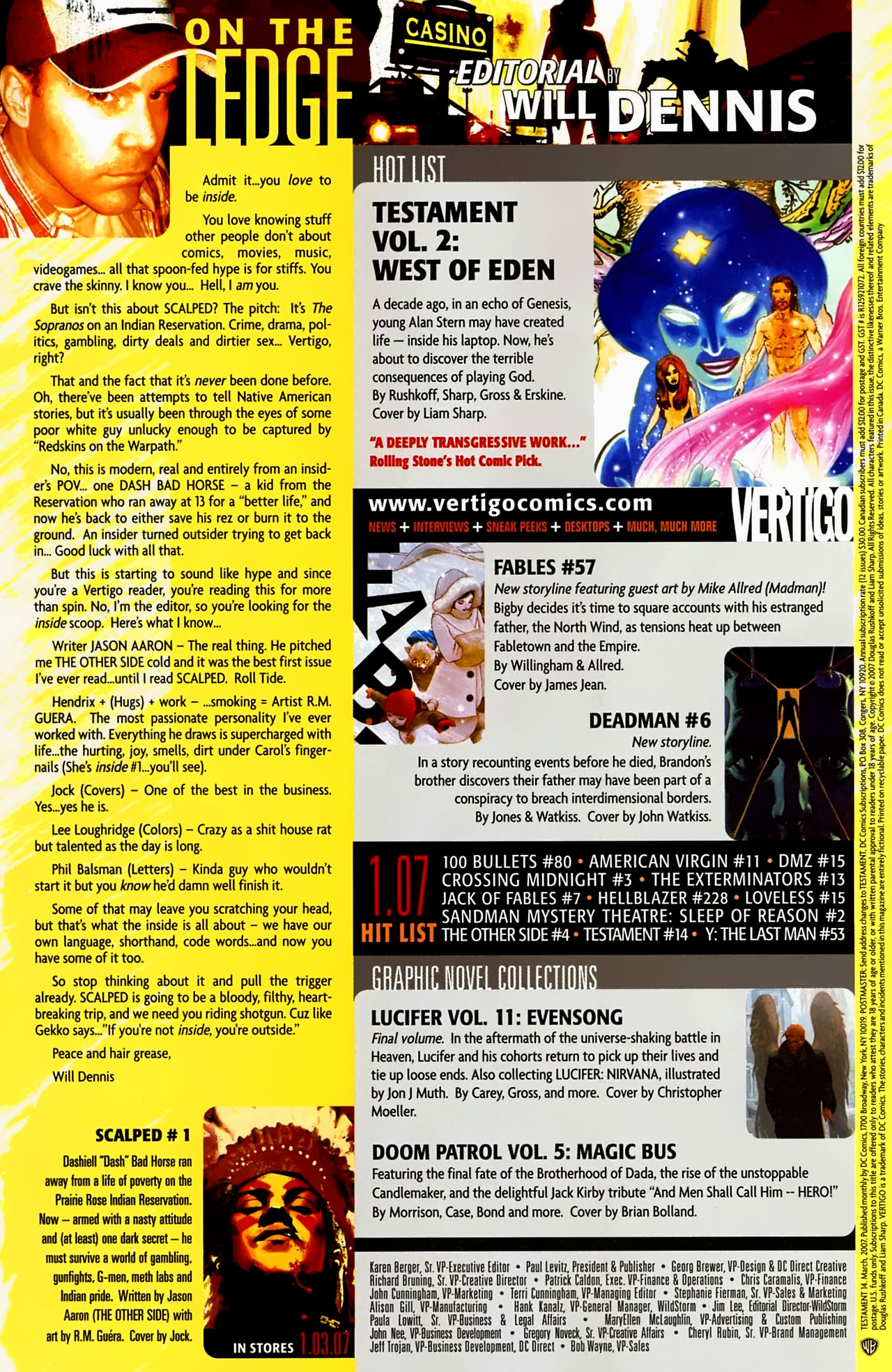 Read online Testament comic -  Issue #14 - 20