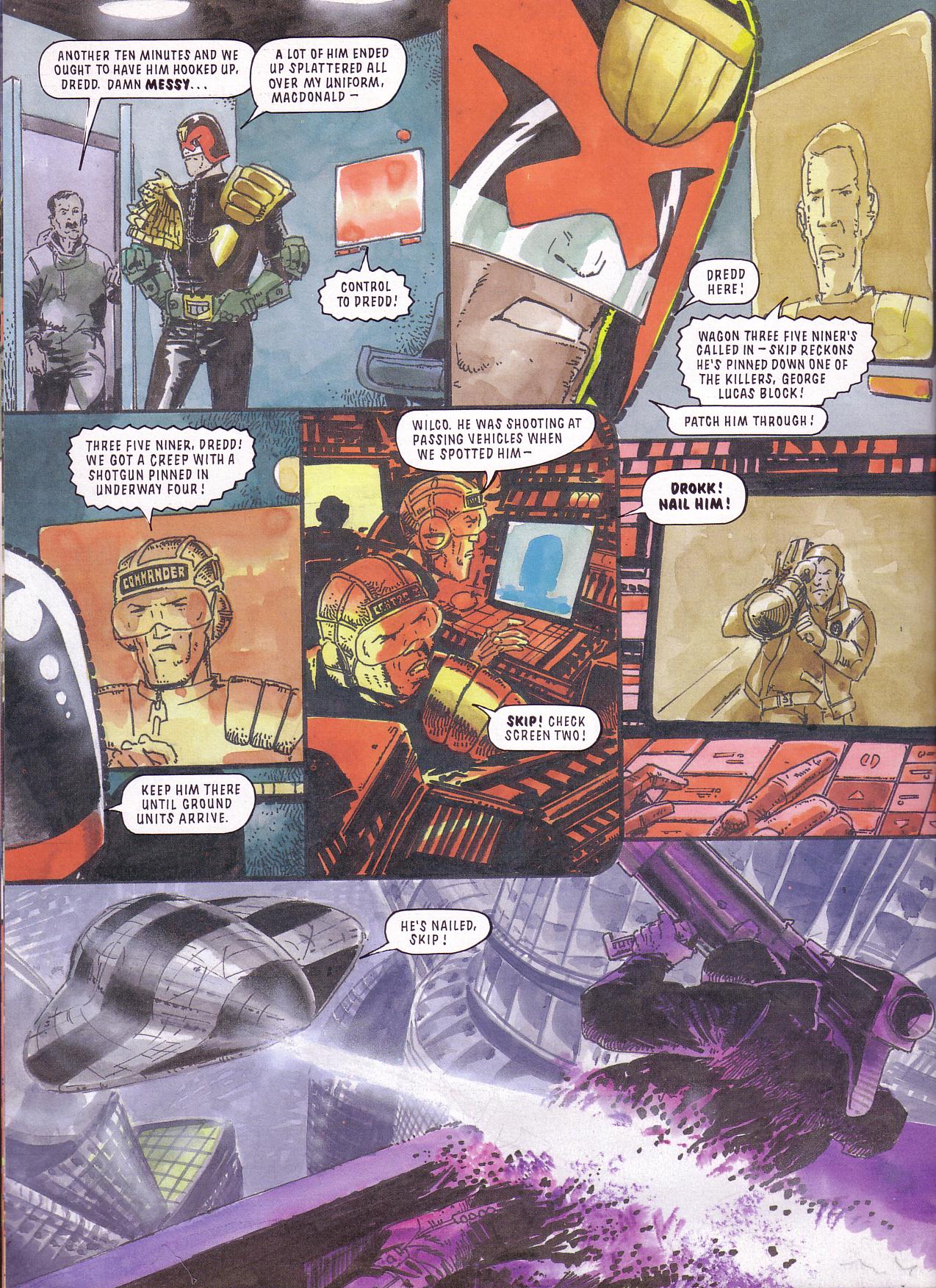 Read online Judge Dredd: Death Aid comic -  Issue # TPB - 26